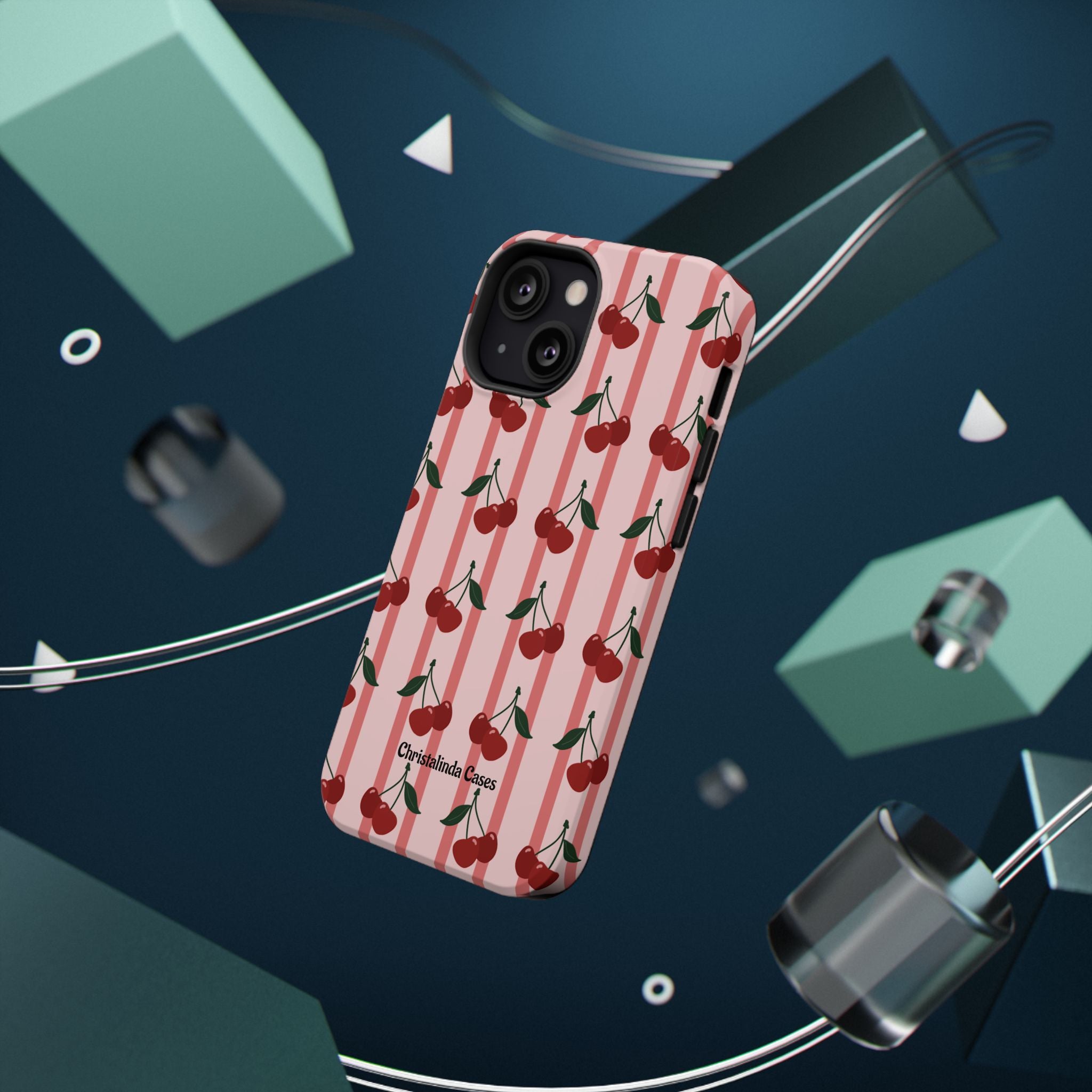 Cherry Kiss MagSafe Impact-Resistant Case