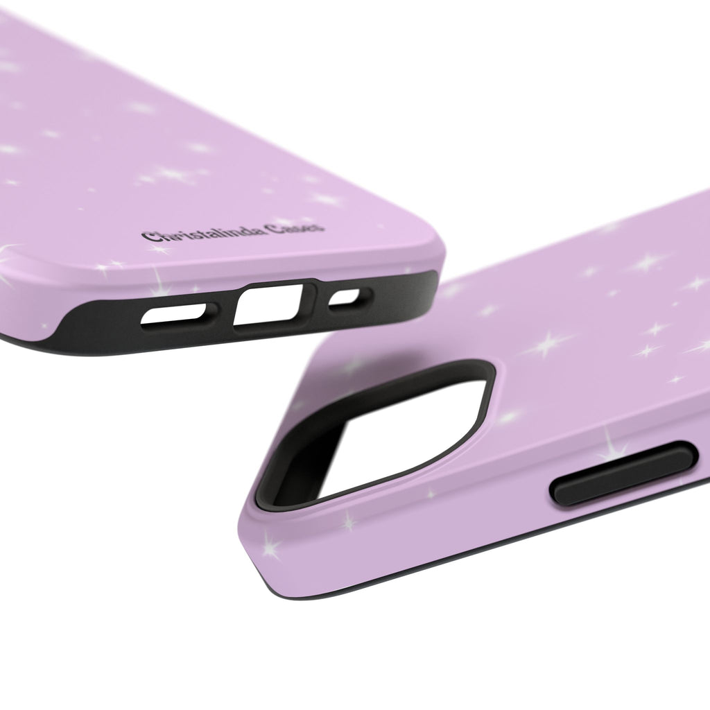 Sparkling Lilac Impact MagSafe Phone Case