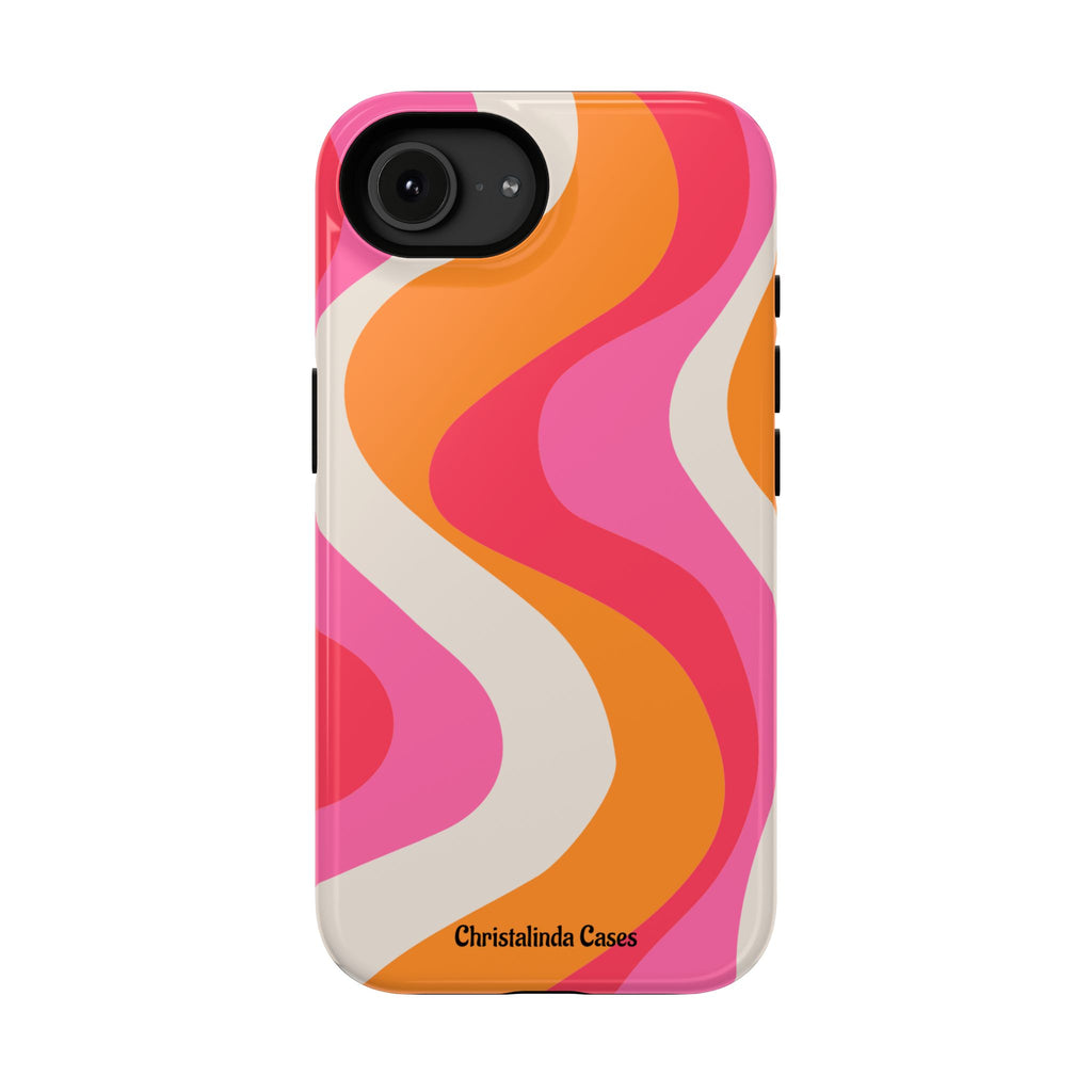 Sunset Sorbet Impact-Resistant MagSafe Phone Case