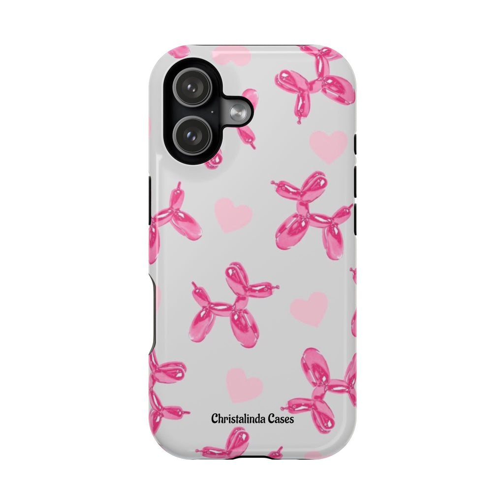 Balloon Charm Impact-Resistant MagSafe phone case