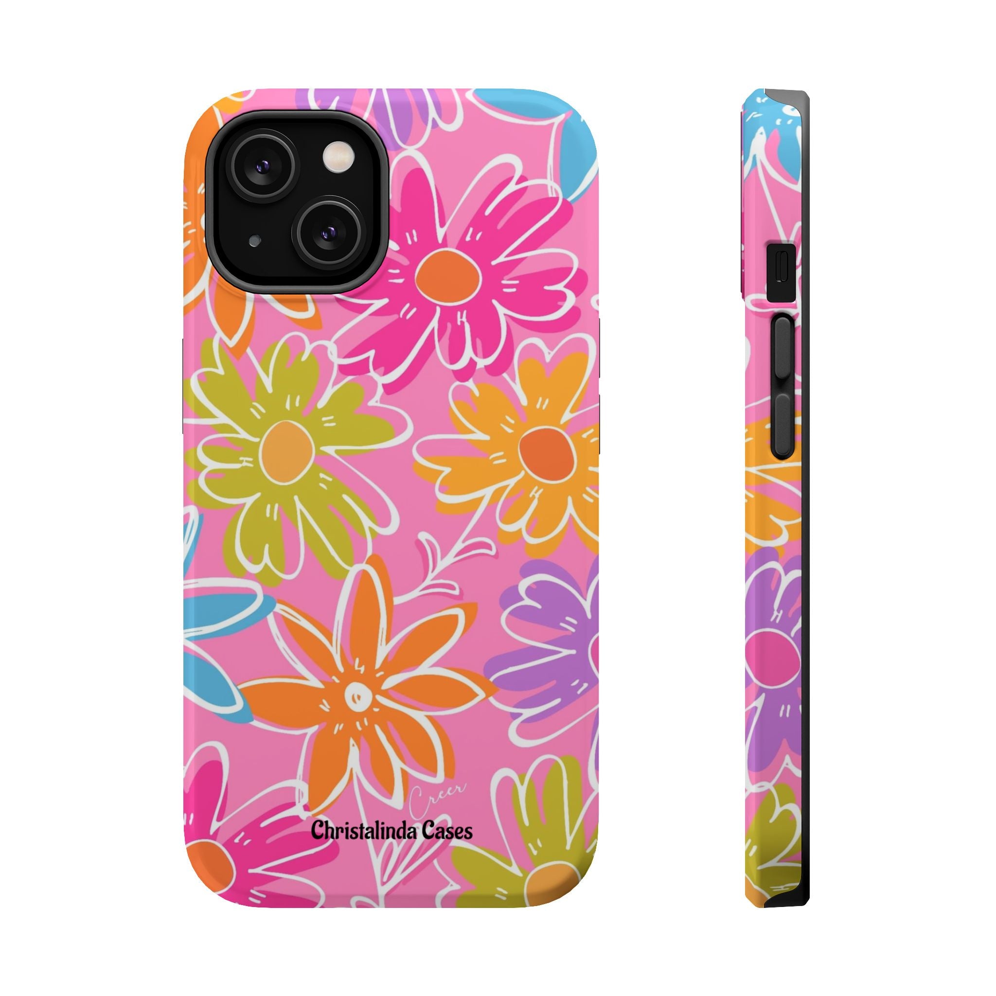 Flower Fiesta Impact-Resistant MagSafePhone Case