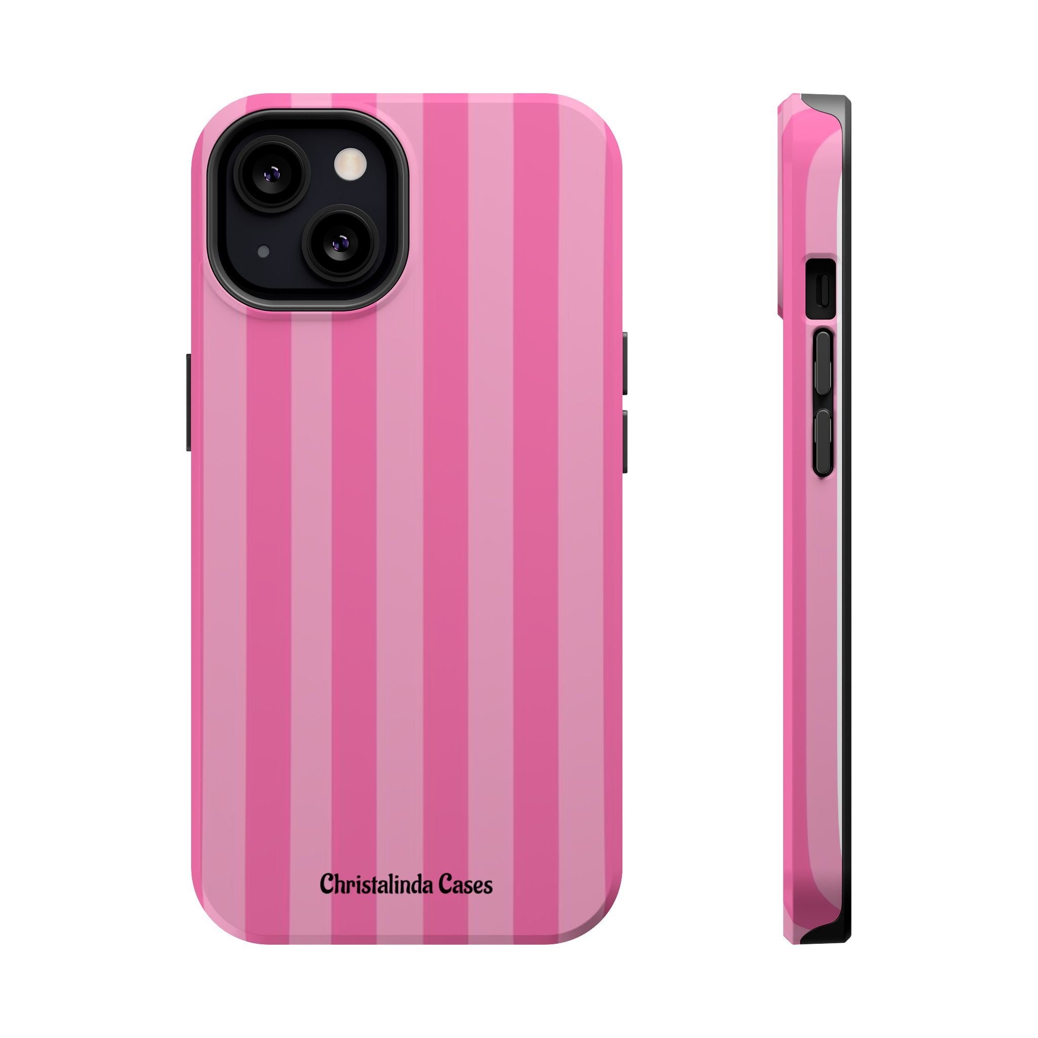 Pretty In Stripes Impact-Resistant MagSafe Phone Case