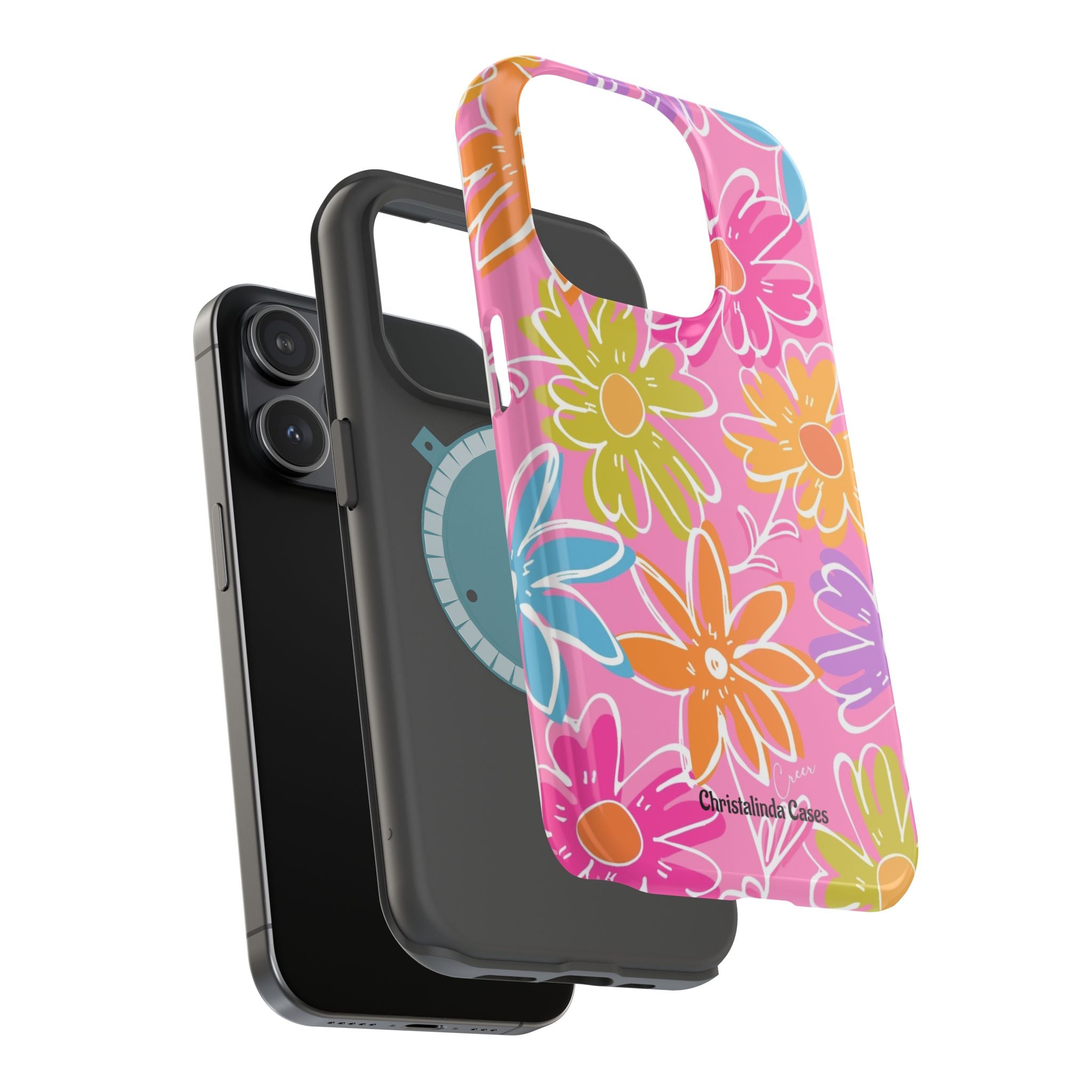 Flower Fiesta Impact-Resistant MagSafePhone Case