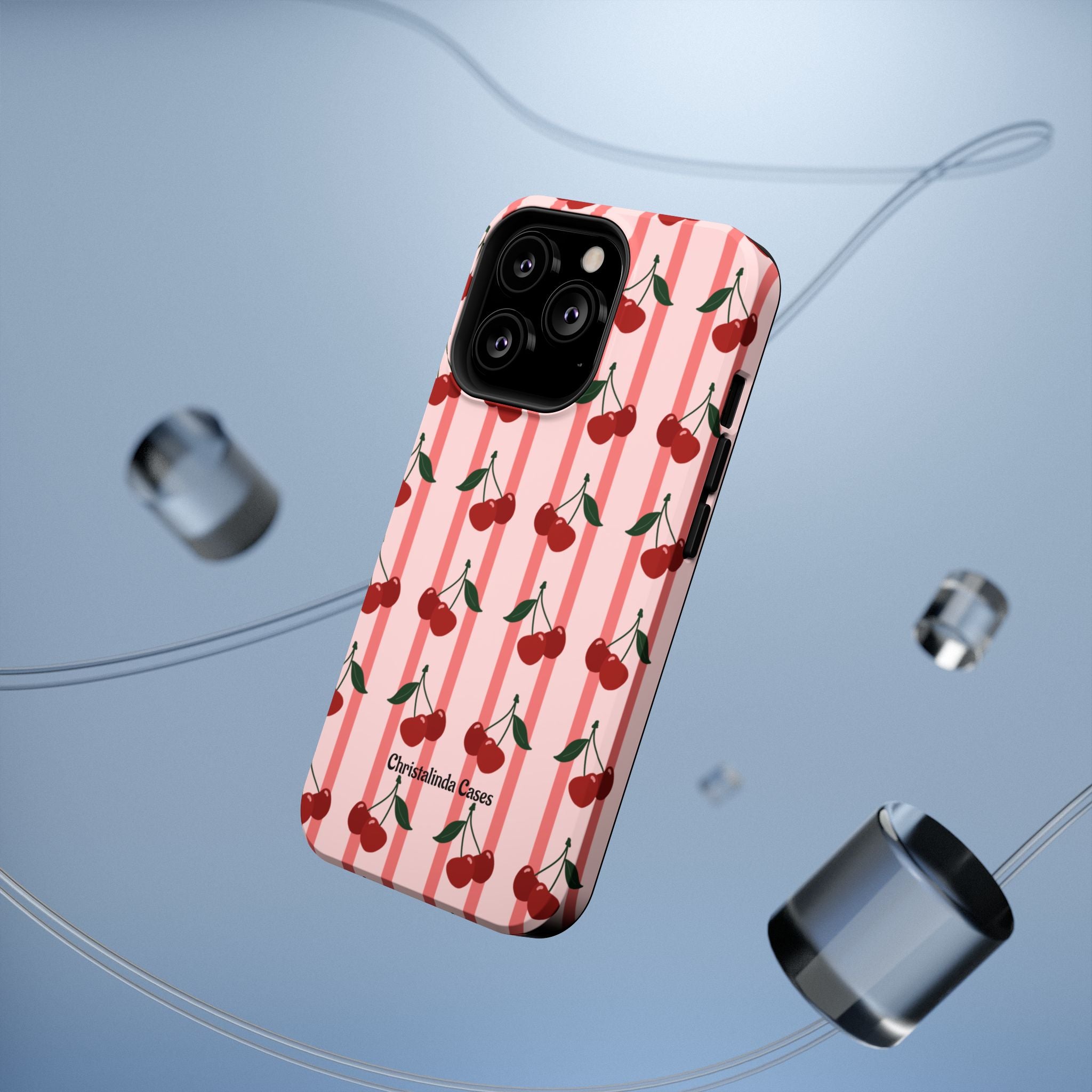 Cherry Kiss MagSafe Impact-Resistant Case