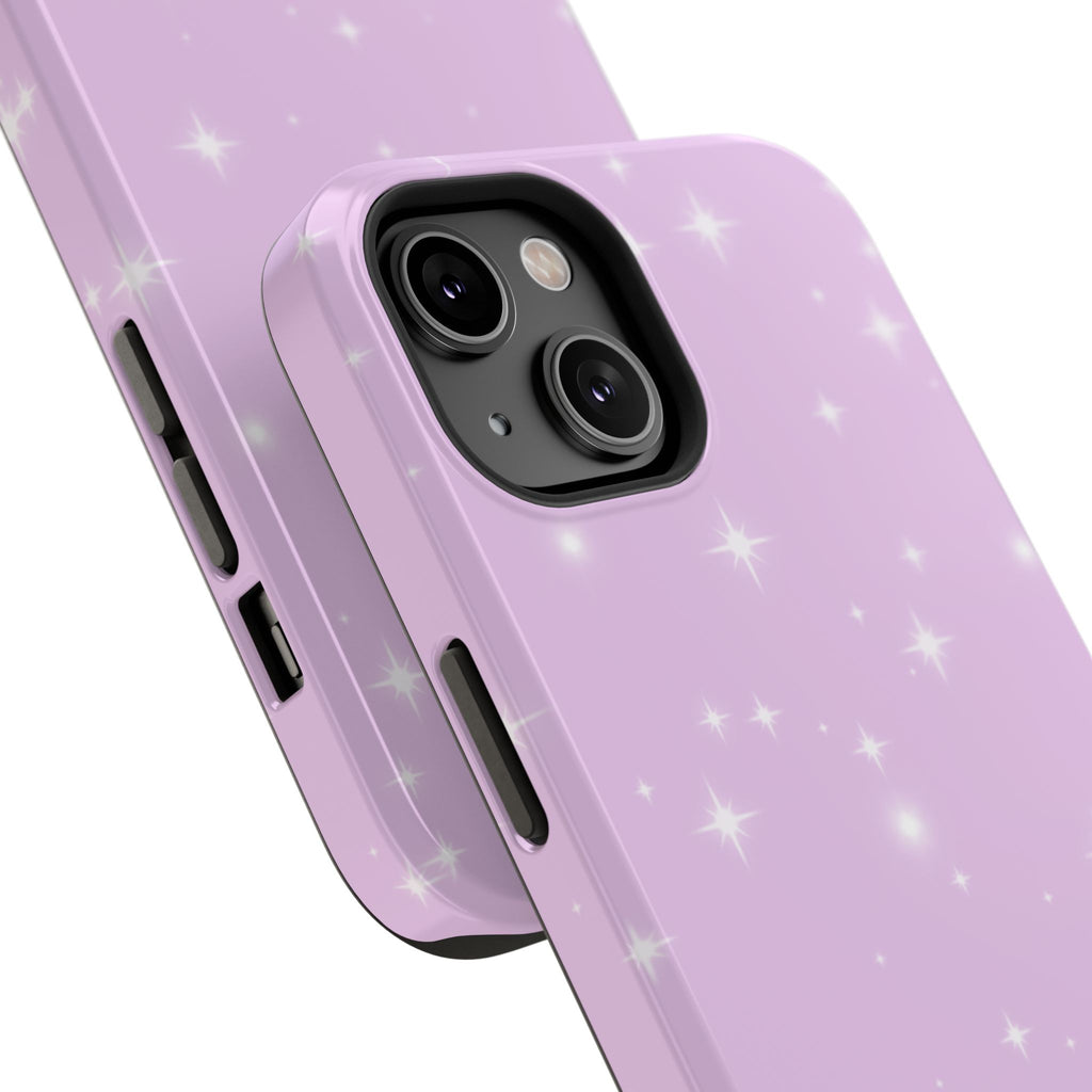 Sparkling Lilac Impact MagSafe Phone Case