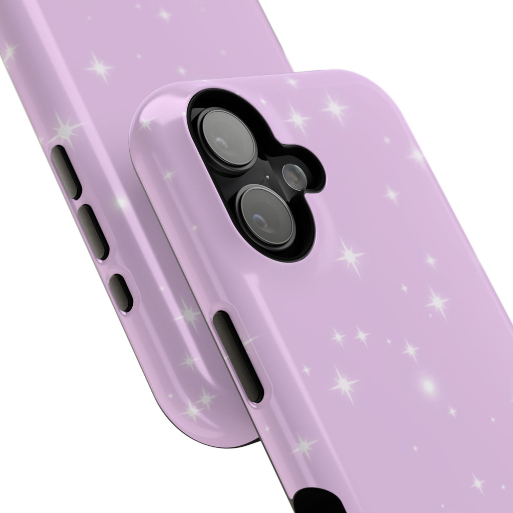 Sparkling Lilac Impact MagSafe Phone Case