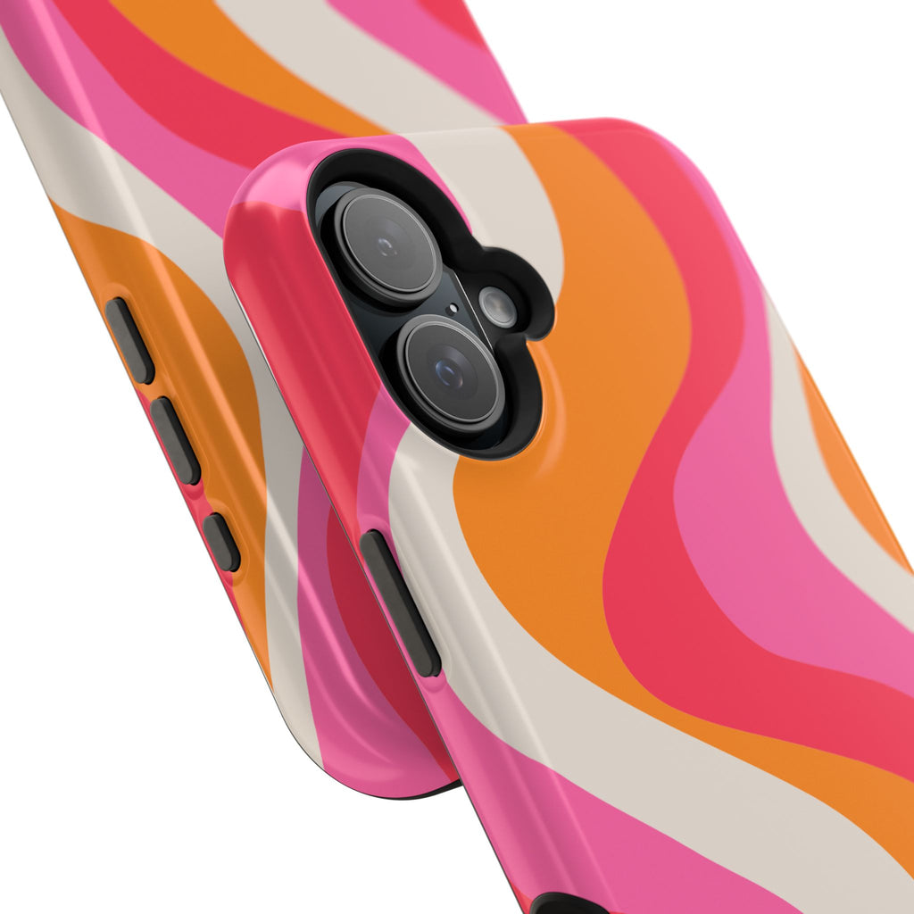 Sunset Sorbet Impact-Resistant MagSafe Phone Case