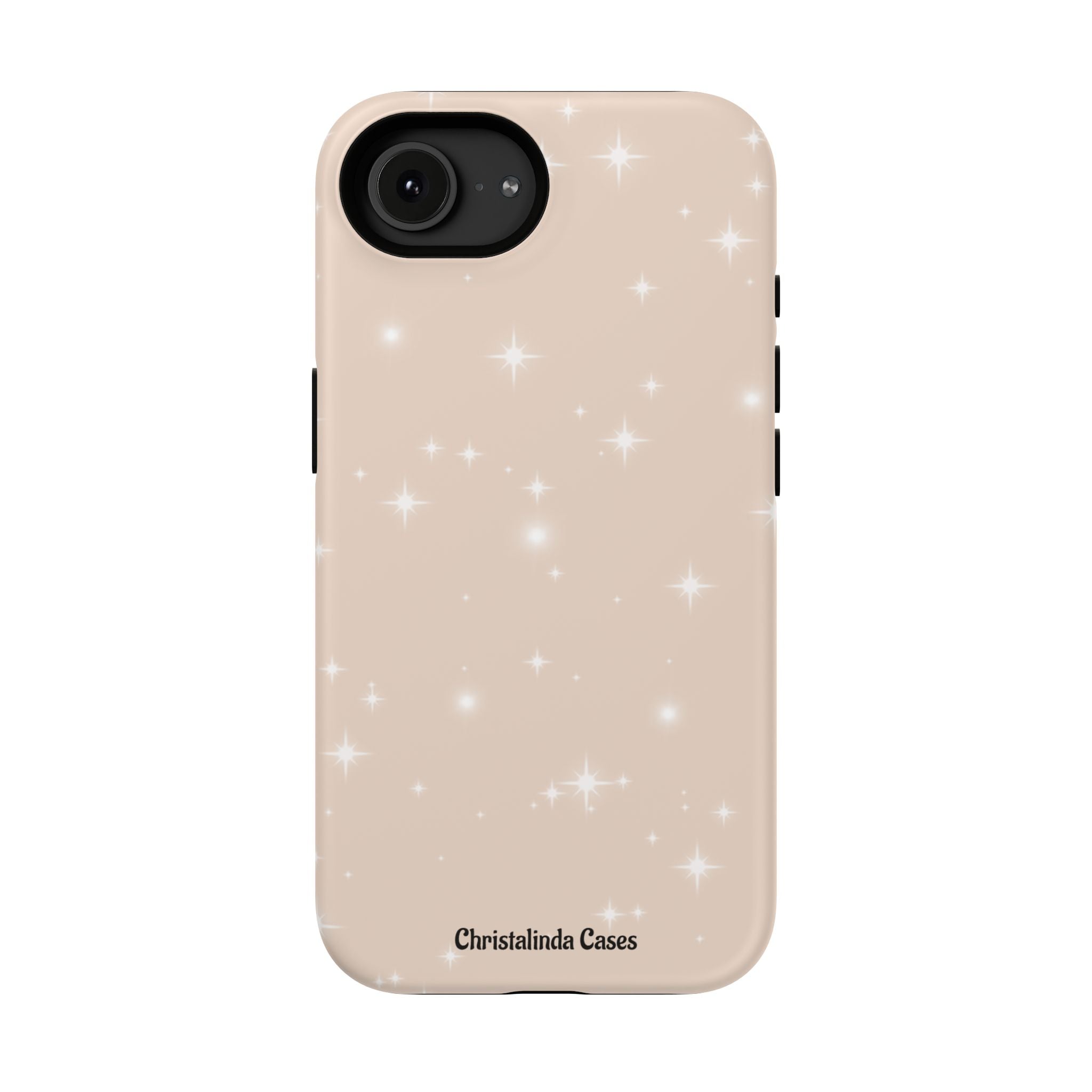 Sparkling Beige Impact-Resistant MagSafe Phone Case