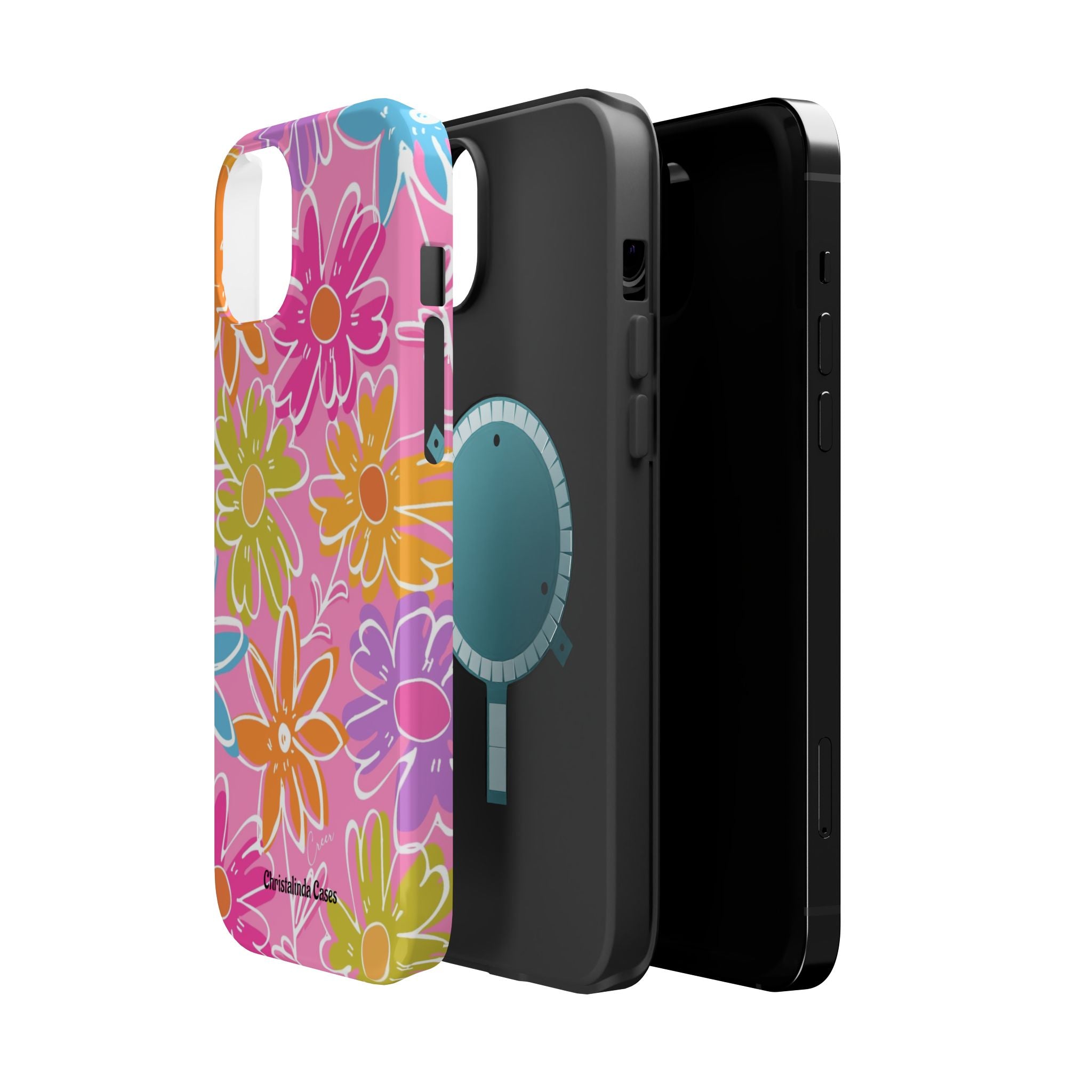 Flower Fiesta Impact-Resistant MagSafePhone Case