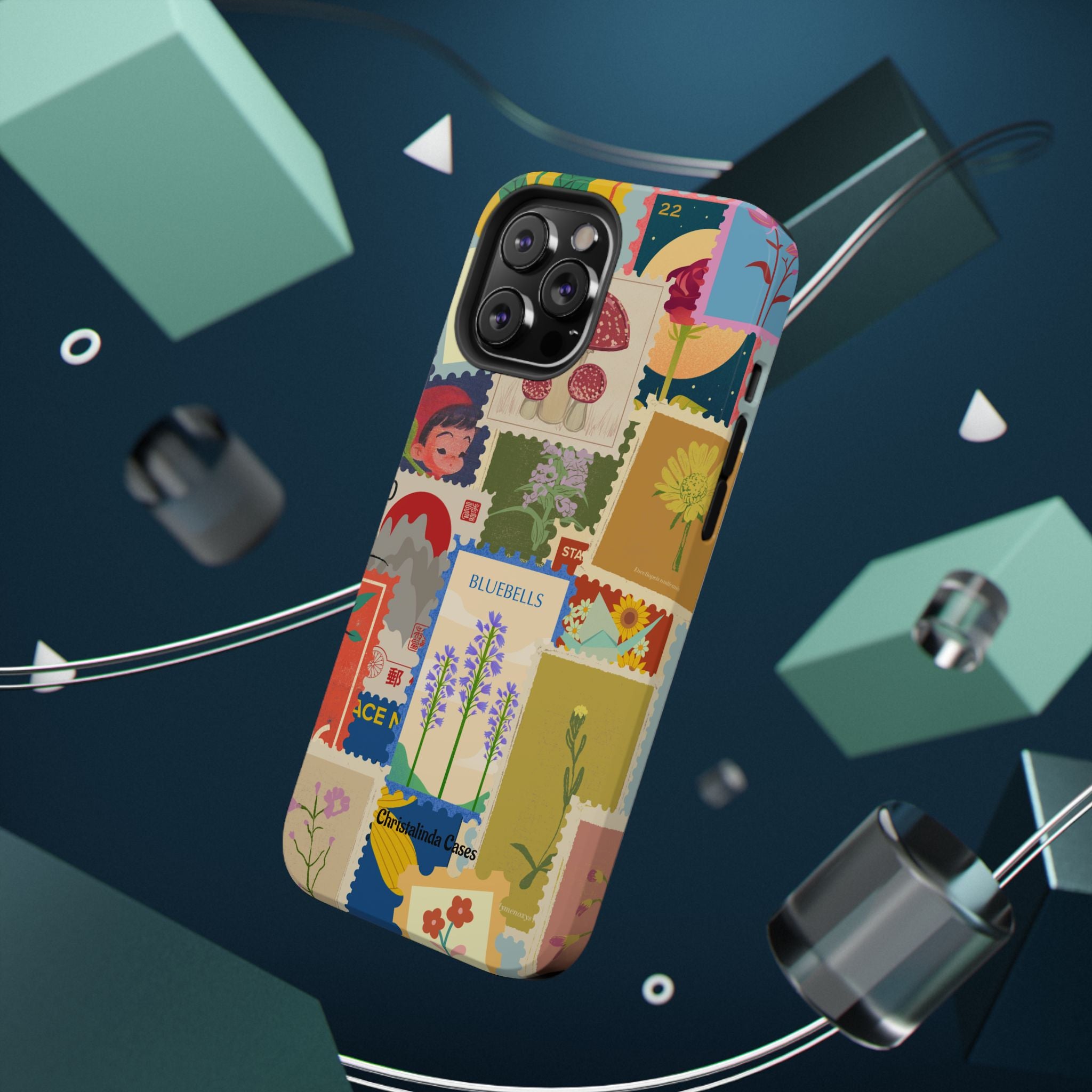Botanical Journey Impact-Resistant MagSafe Phone Case