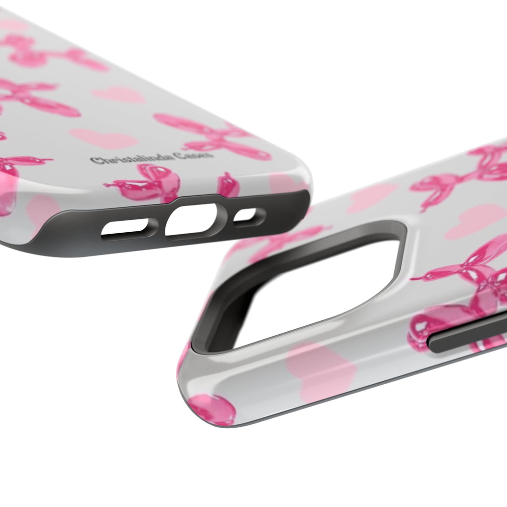 Balloon Charm Impact-Resistant MagSafe phone case