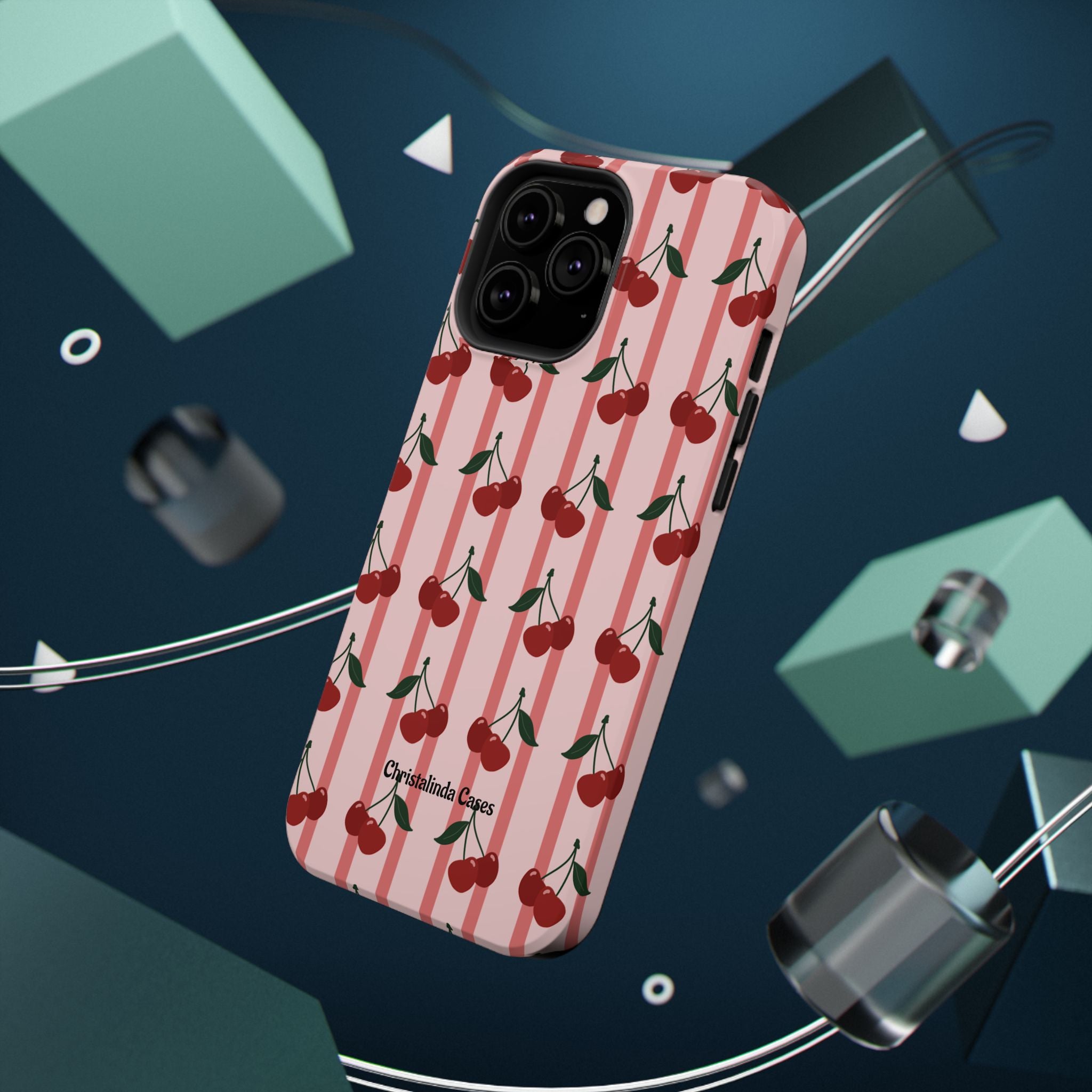 Cherry Kiss MagSafe Impact-Resistant Case
