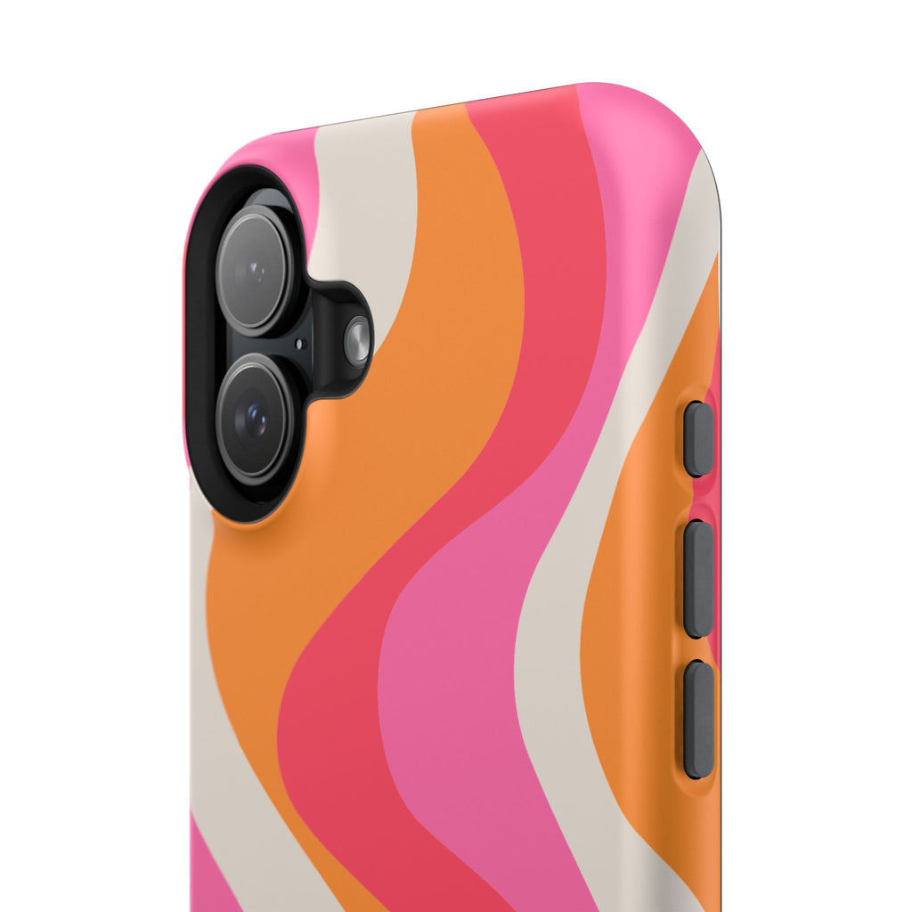 Sunset Sorbet Impact-Resistant MagSafe Phone Case