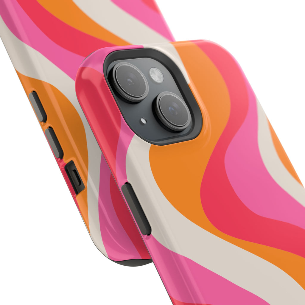 Sunset Sorbet Impact-Resistant MagSafe Phone Case