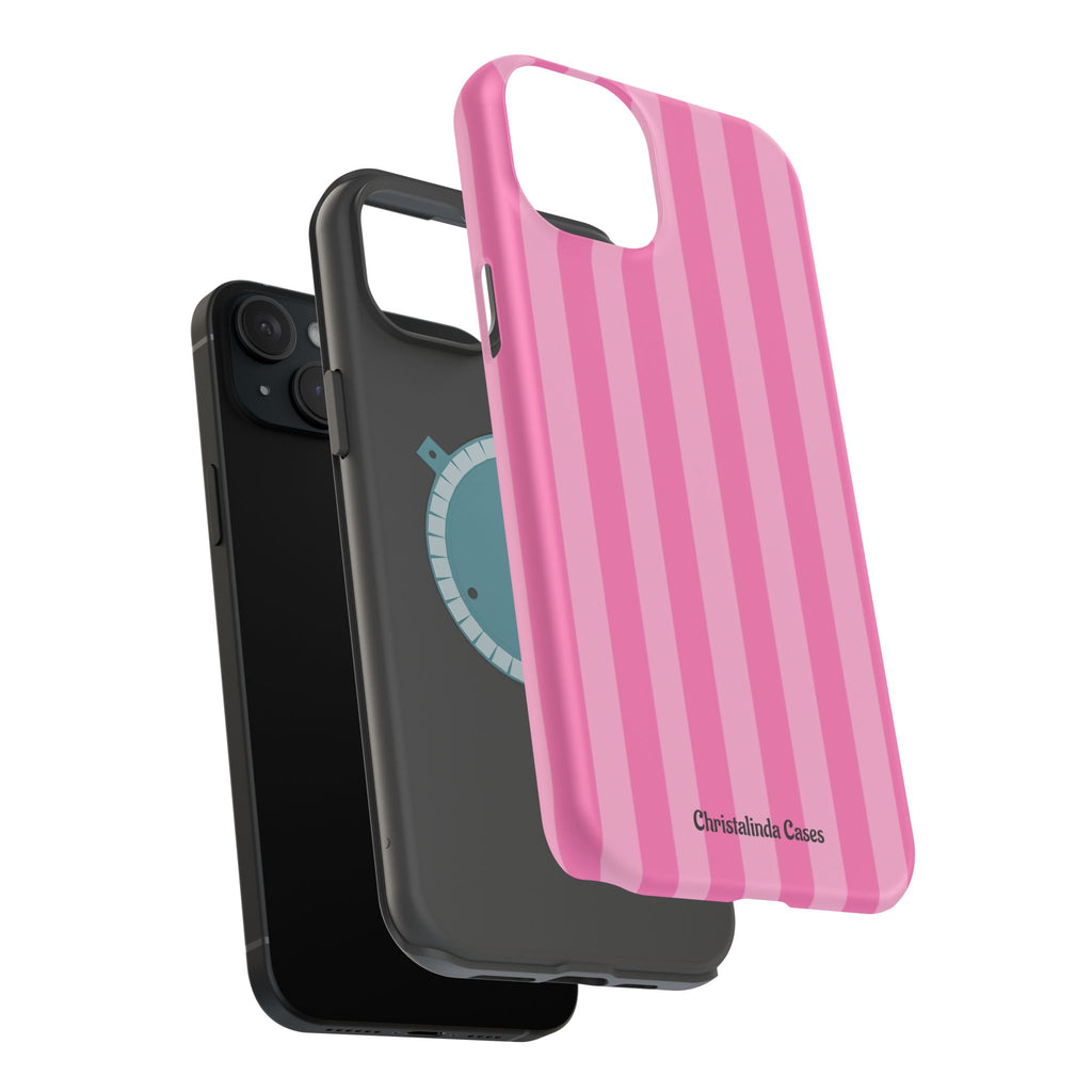 Pretty In Stripes Impact-Resistant MagSafe Phone Case