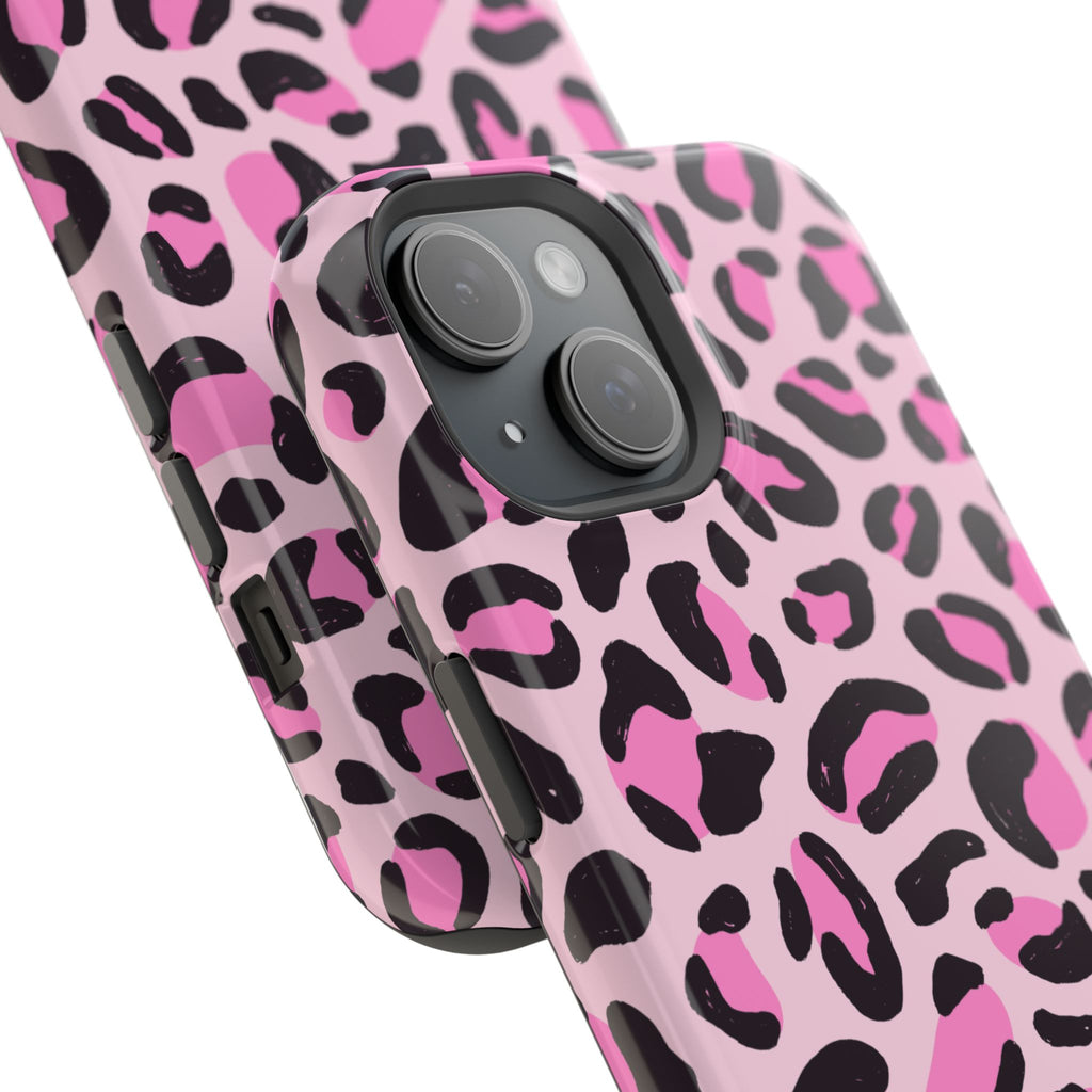 Pink Safari Impact-Resistant MagSafe Phone Case