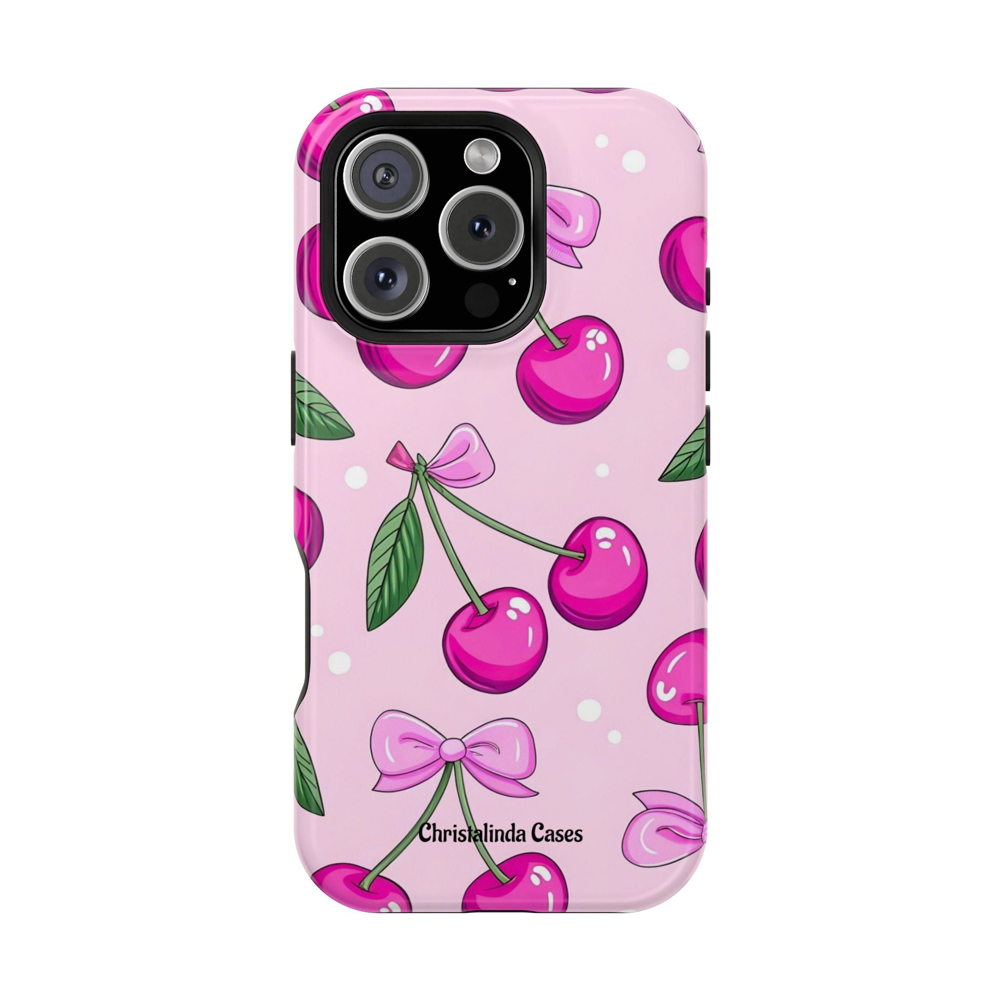 Cherry Cutie Impact-Resistant MagSafe Phone Case