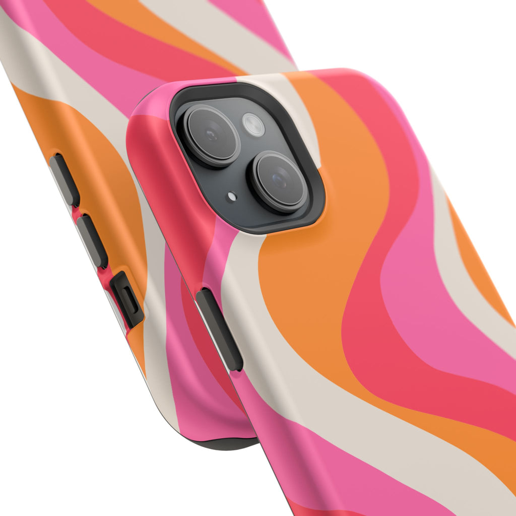 Sunset Sorbet Impact-Resistant MagSafe Phone Case