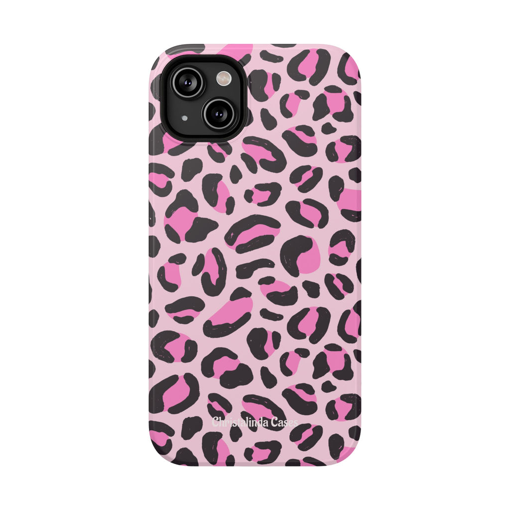 Pink Safari Impact-Resistant MagSafe Phone Case