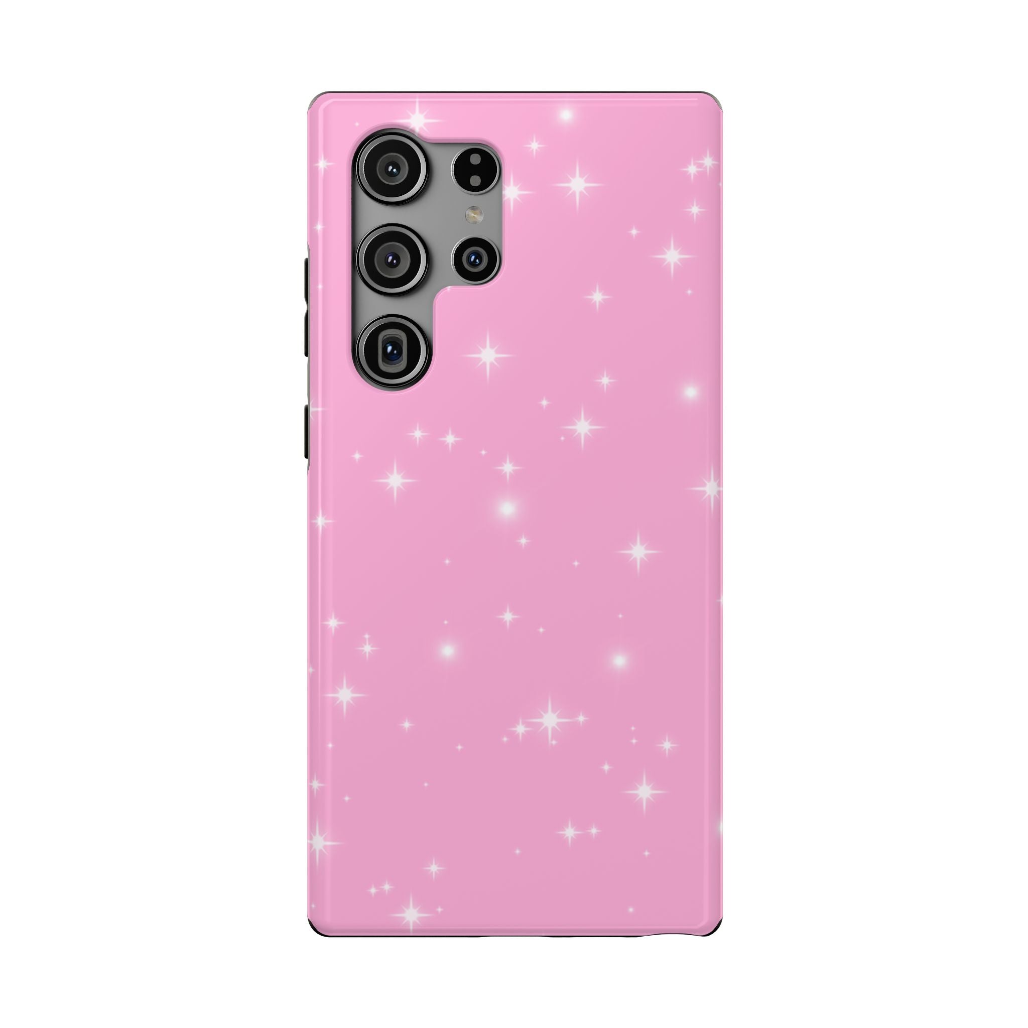 Sparkling Pink Impact-Resistant MagSafe Phone Case