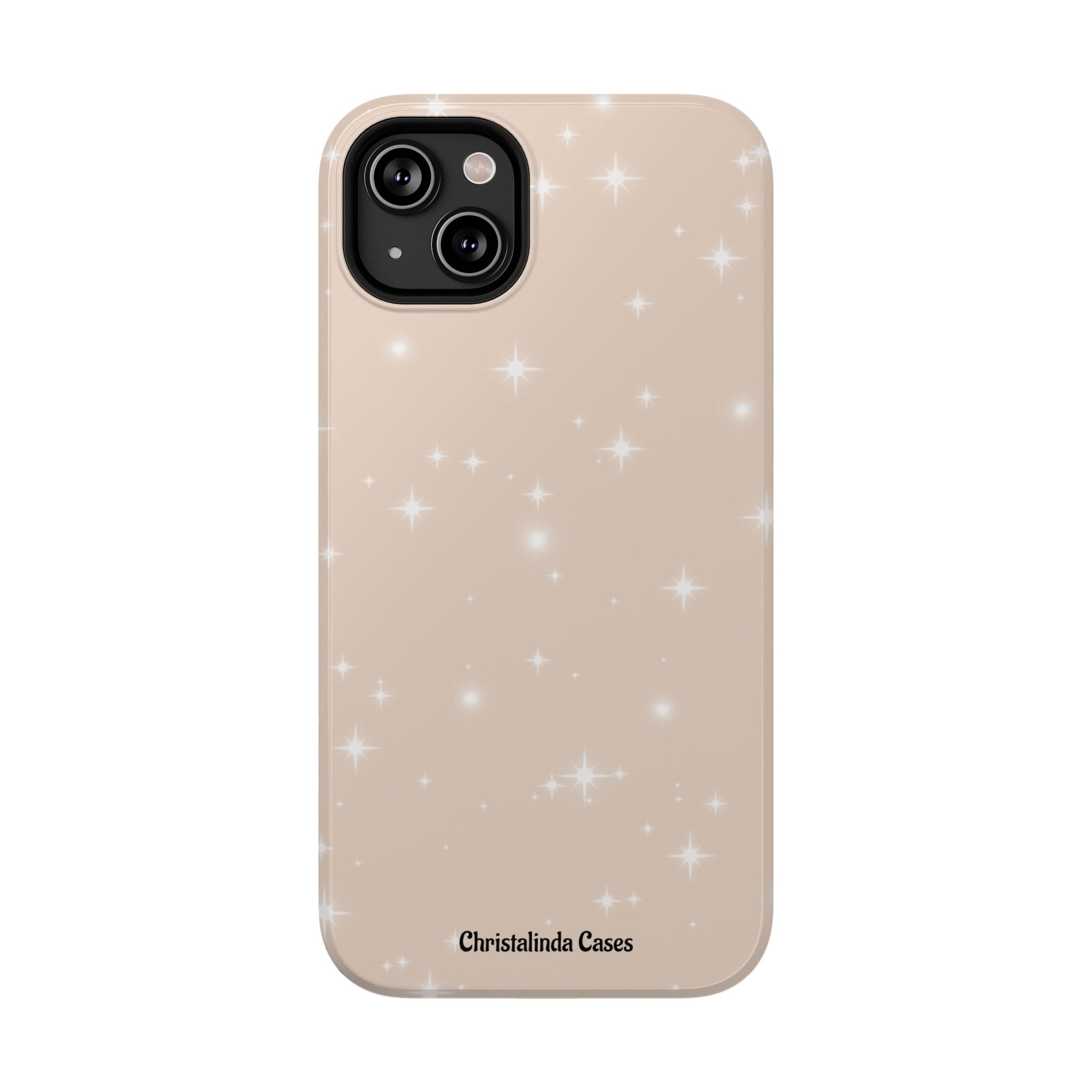 Sparkling Beige Impact-Resistant MagSafe Phone Case