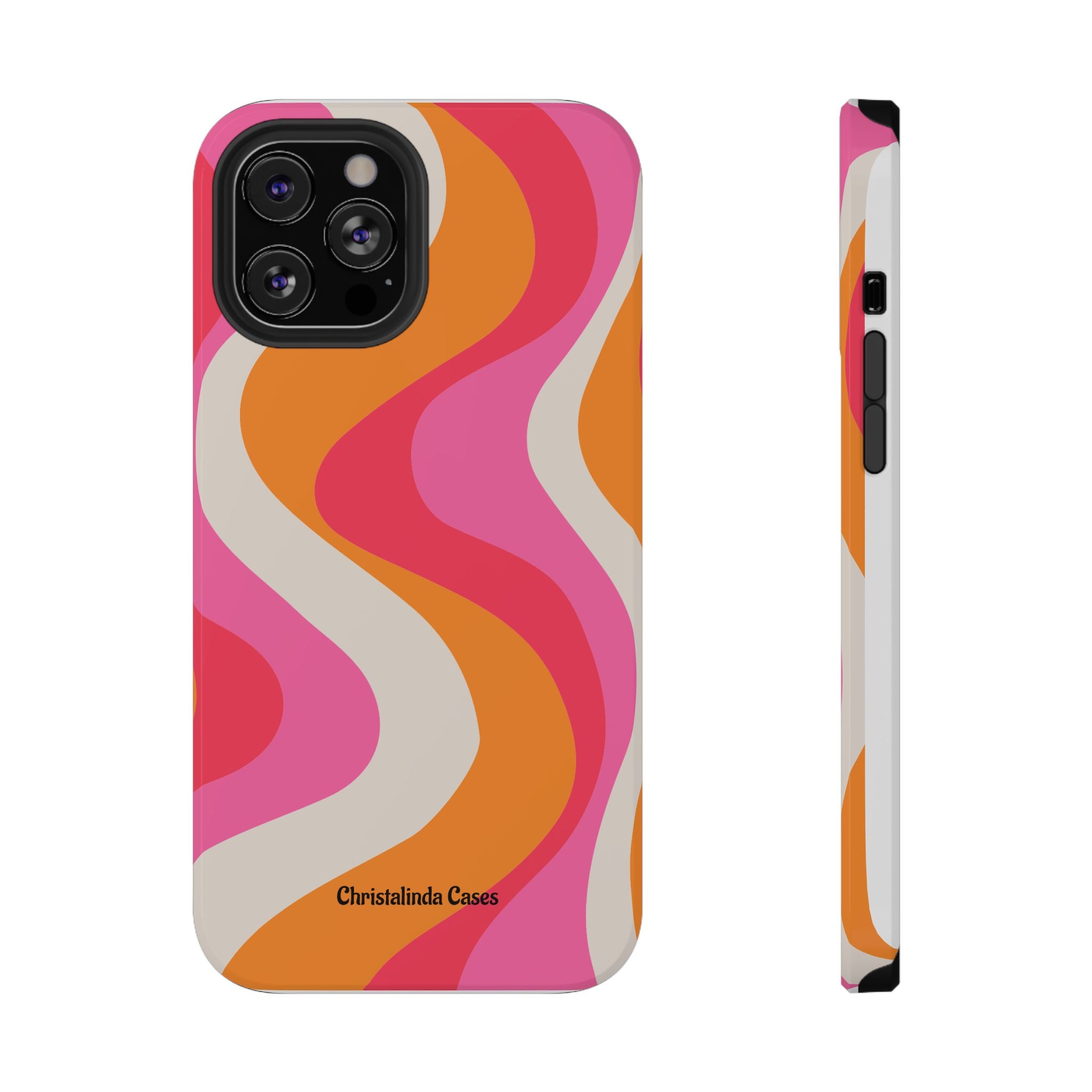 Sunset Sorbet Impact-Resistant MagSafe Phone Case