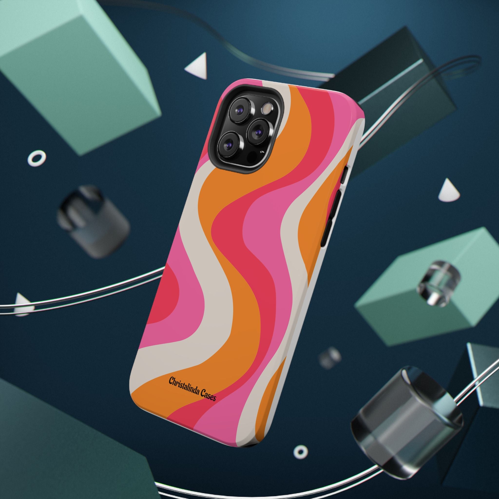 Sunset Sorbet Impact-Resistant MagSafe Phone Case