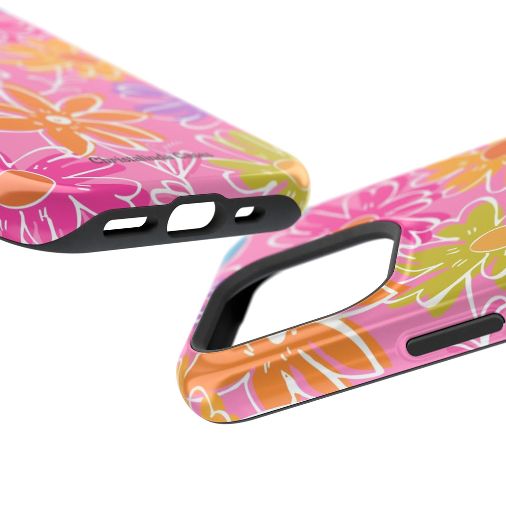 Flower Fiesta Impact-Resistant MagSafePhone Case