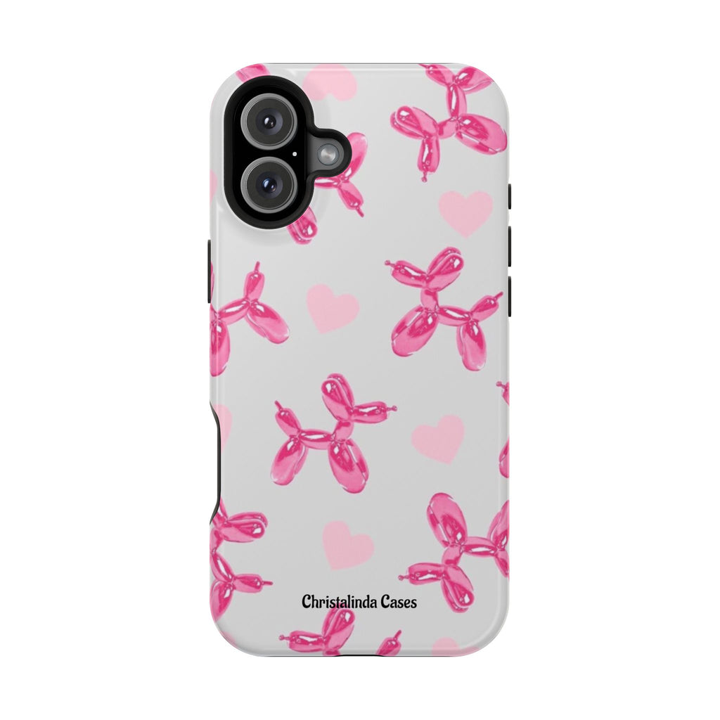 Balloon Charm Impact-Resistant MagSafe phone case