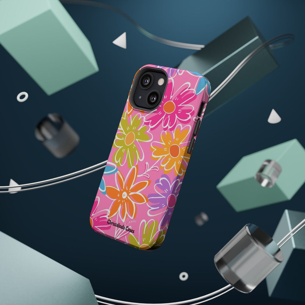 Flower Fiesta Impact-Resistant MagSafePhone Case