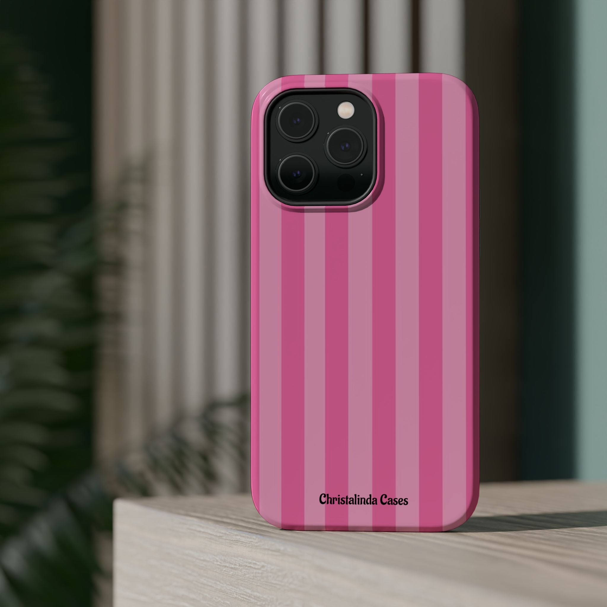 Pretty In Stripes Impact-Resistant MagSafe Phone Case