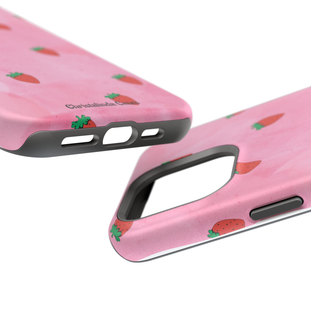 Strawberry Street MagSafe Impact-Resistant Phone Case