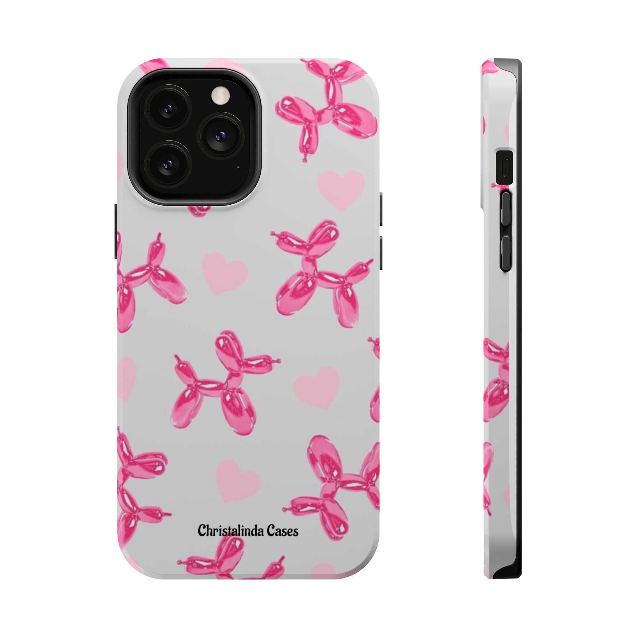 Balloon Charm Impact-Resistant MagSafe phone case