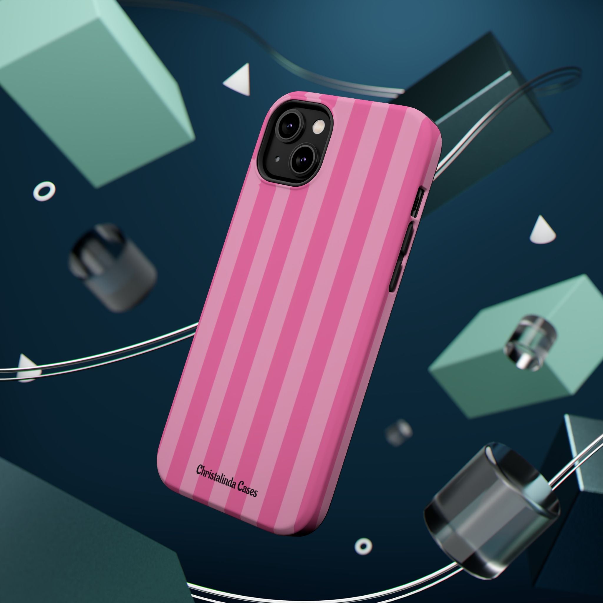 Pretty In Stripes Impact-Resistant MagSafe Phone Case