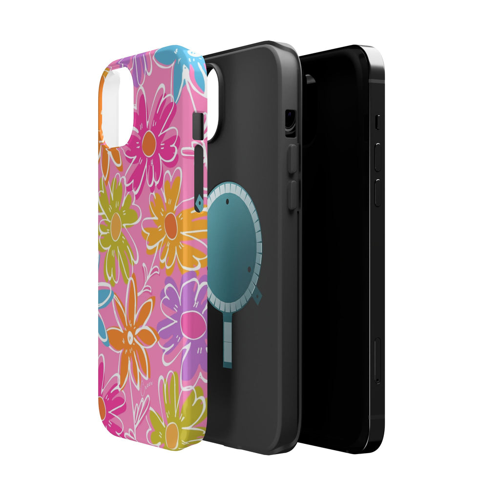 Flower Fiesta Impact-Resistant MagSafePhone Case