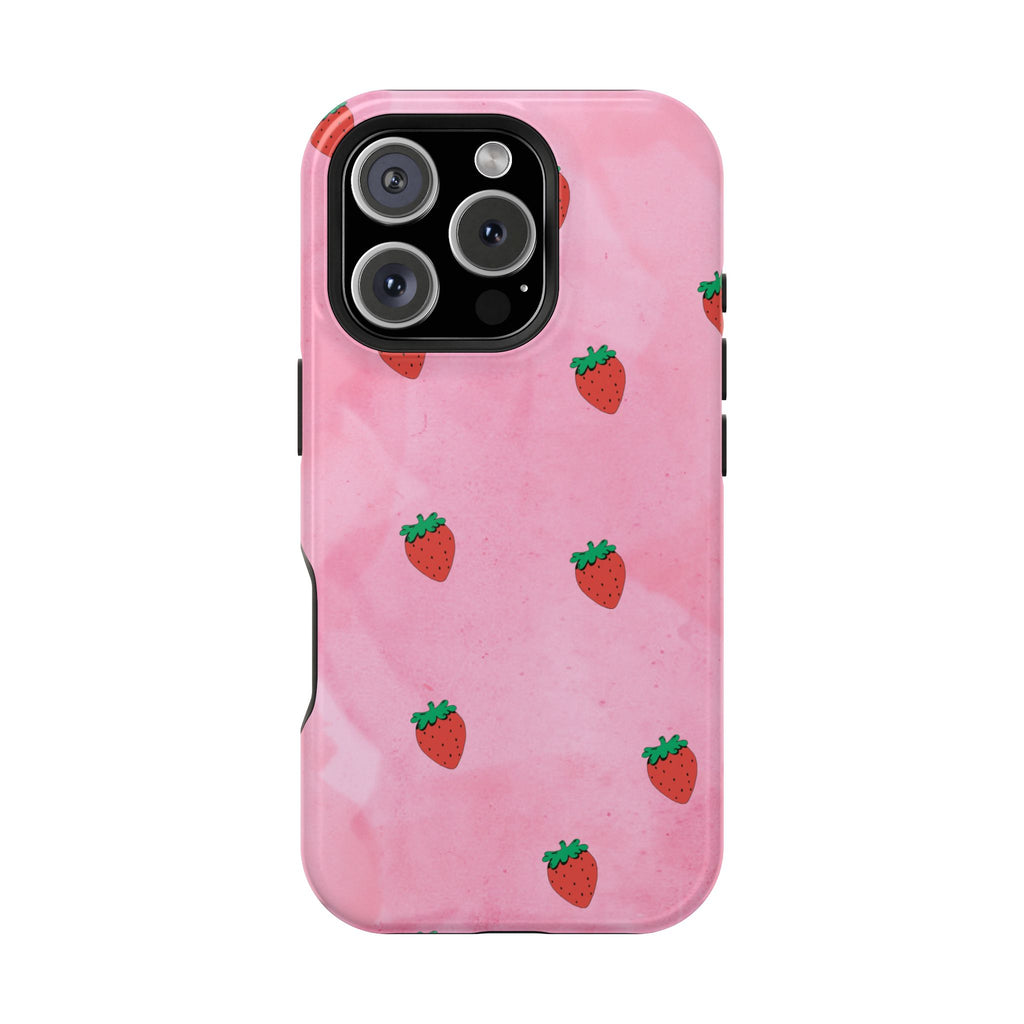 Strawberry Street MagSafe Impact-Resistant Phone Case