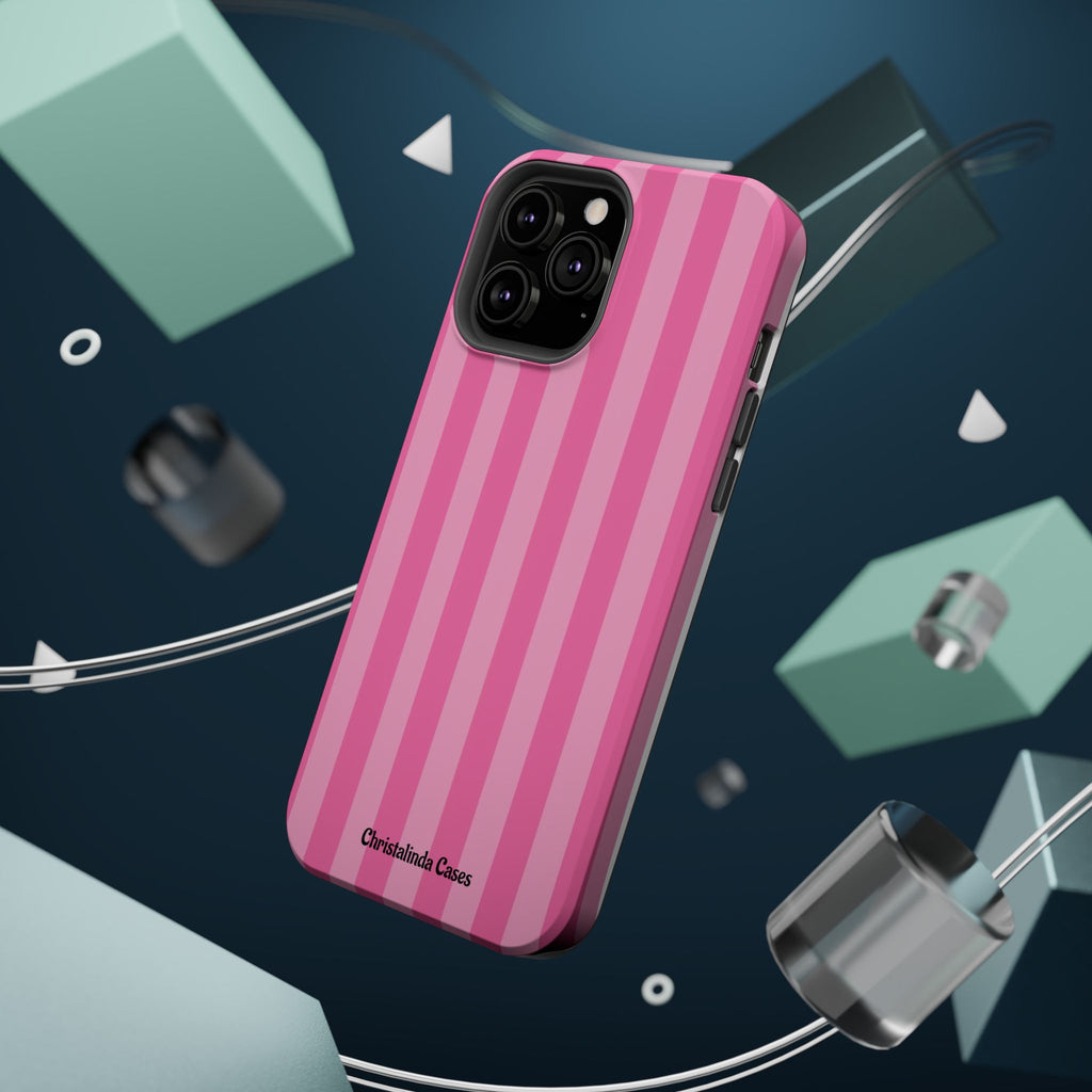 Pretty In Stripes Impact-Resistant MagSafe Phone Case