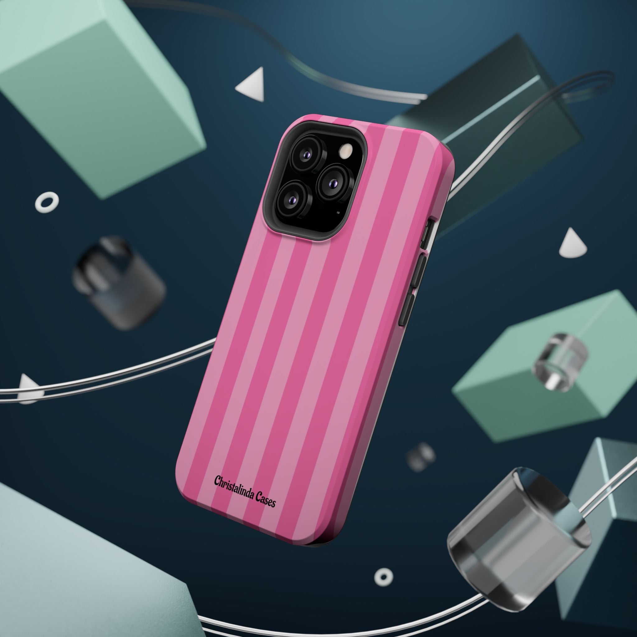 Pretty In Stripes Impact-Resistant MagSafe Phone Case
