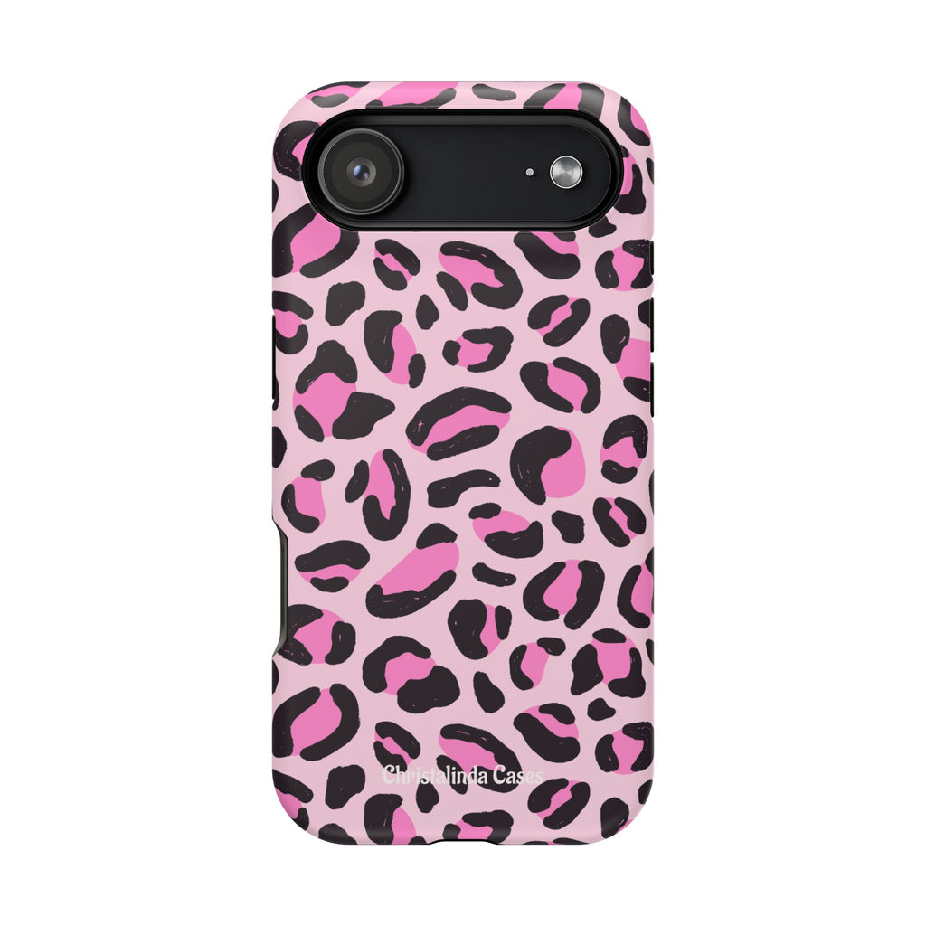 Pink Safari Impact-Resistant MagSafe Phone Case