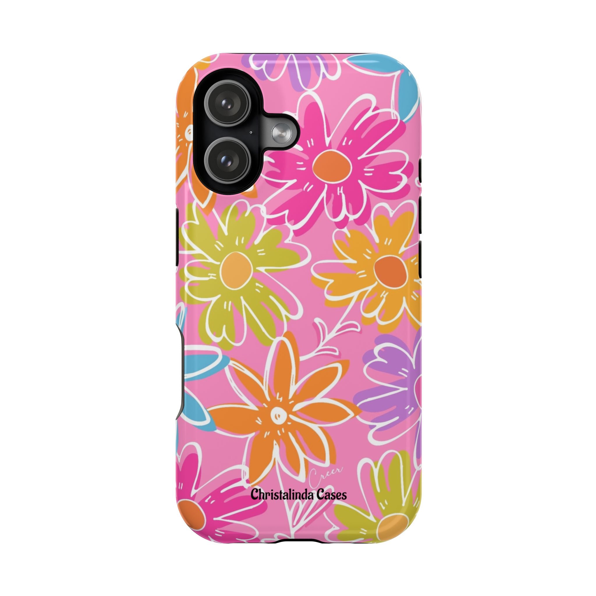 Flower Fiesta Impact-Resistant MagSafePhone Case