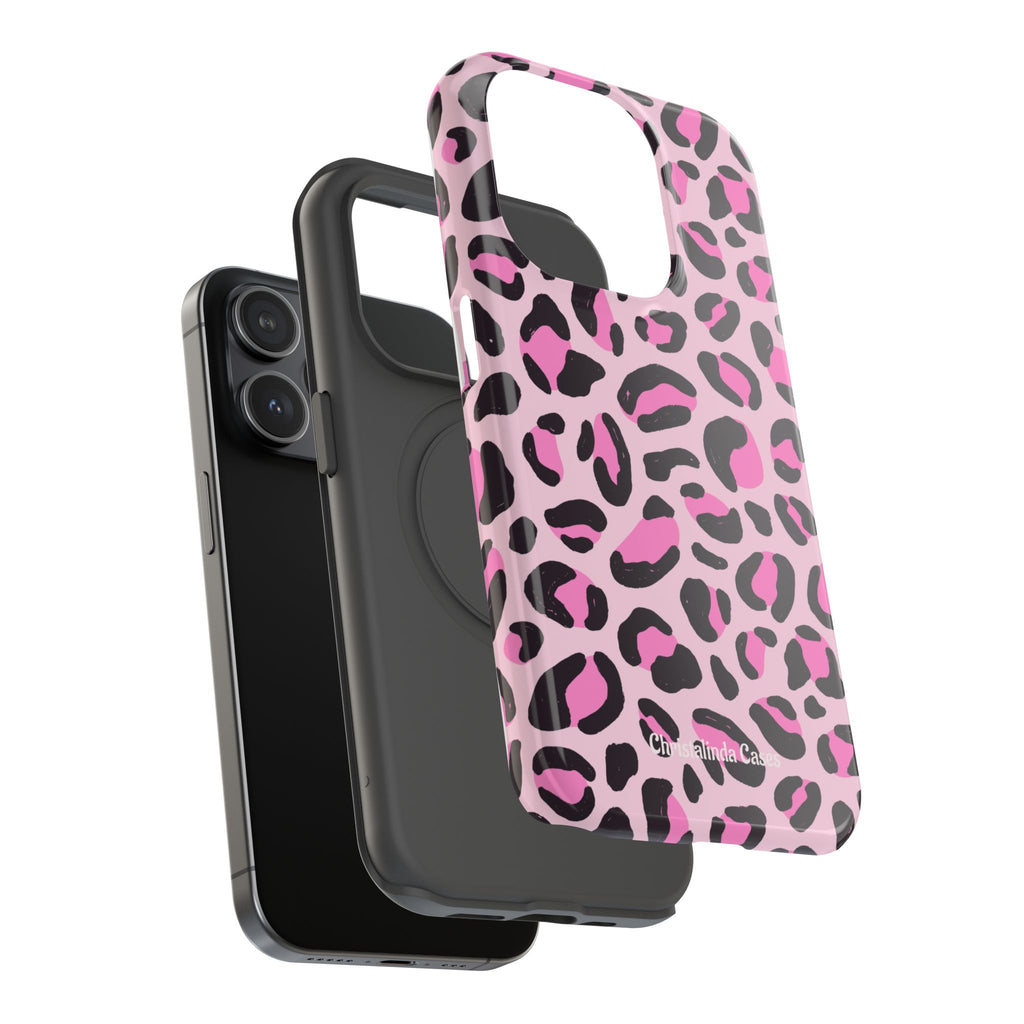 Pink Safari Impact-Resistant MagSafe Phone Case