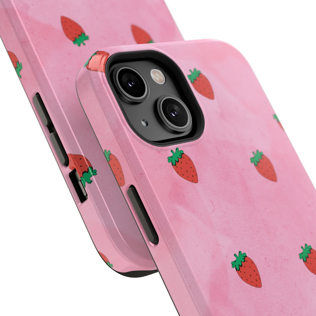 Strawberry Street MagSafe Impact-Resistant Phone Case