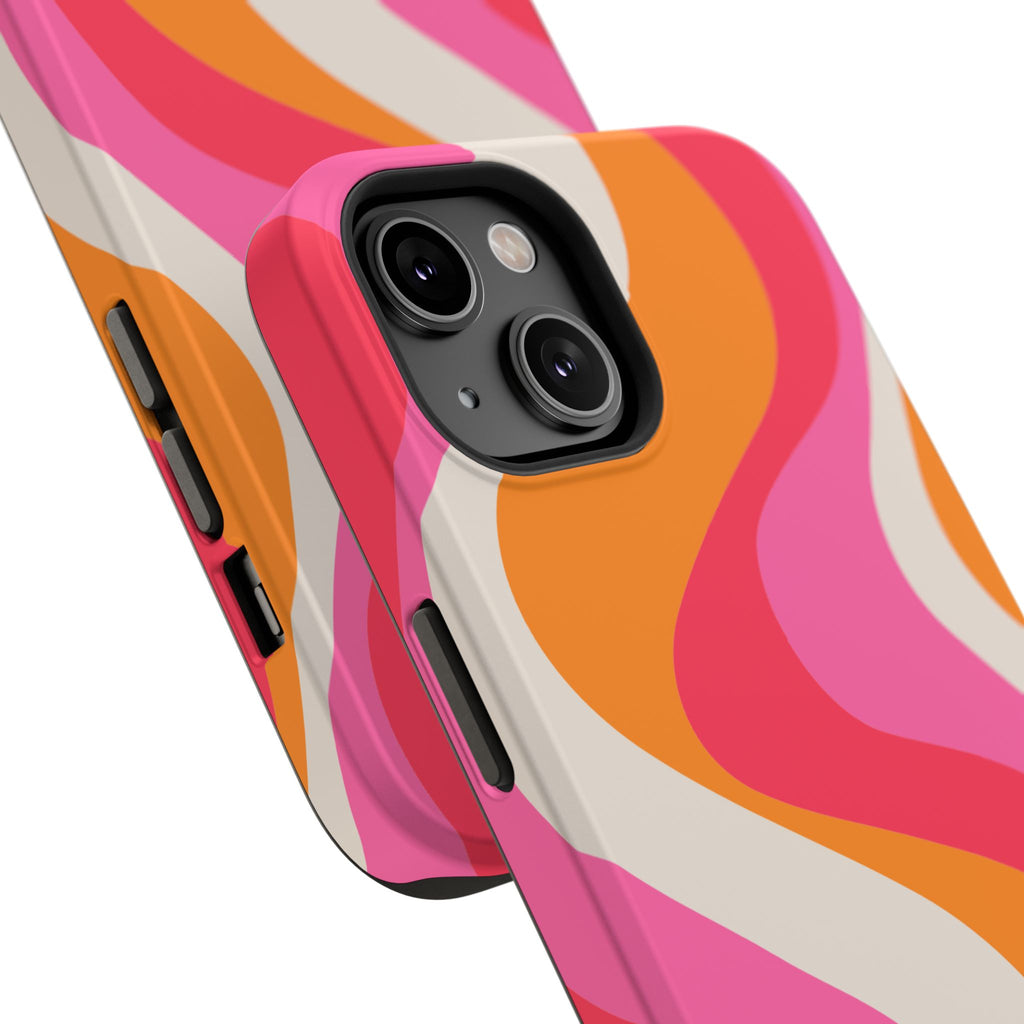 Sunset Sorbet Impact-Resistant MagSafe Phone Case