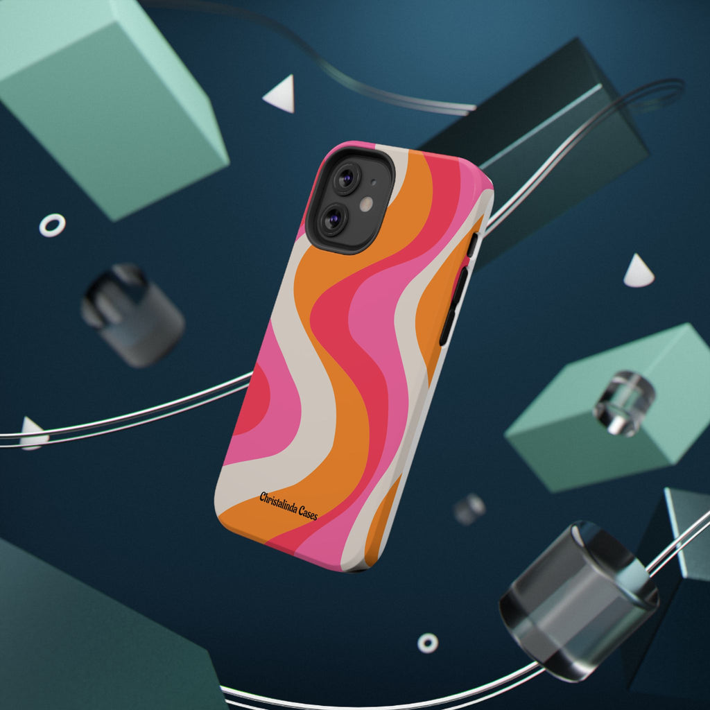 Sunset Sorbet Impact-Resistant MagSafe Phone Case