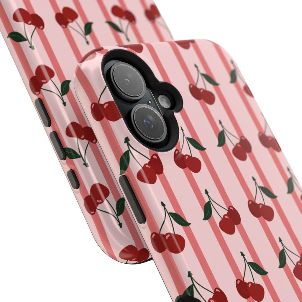 Cherry Kiss MagSafe Impact-Resistant Case