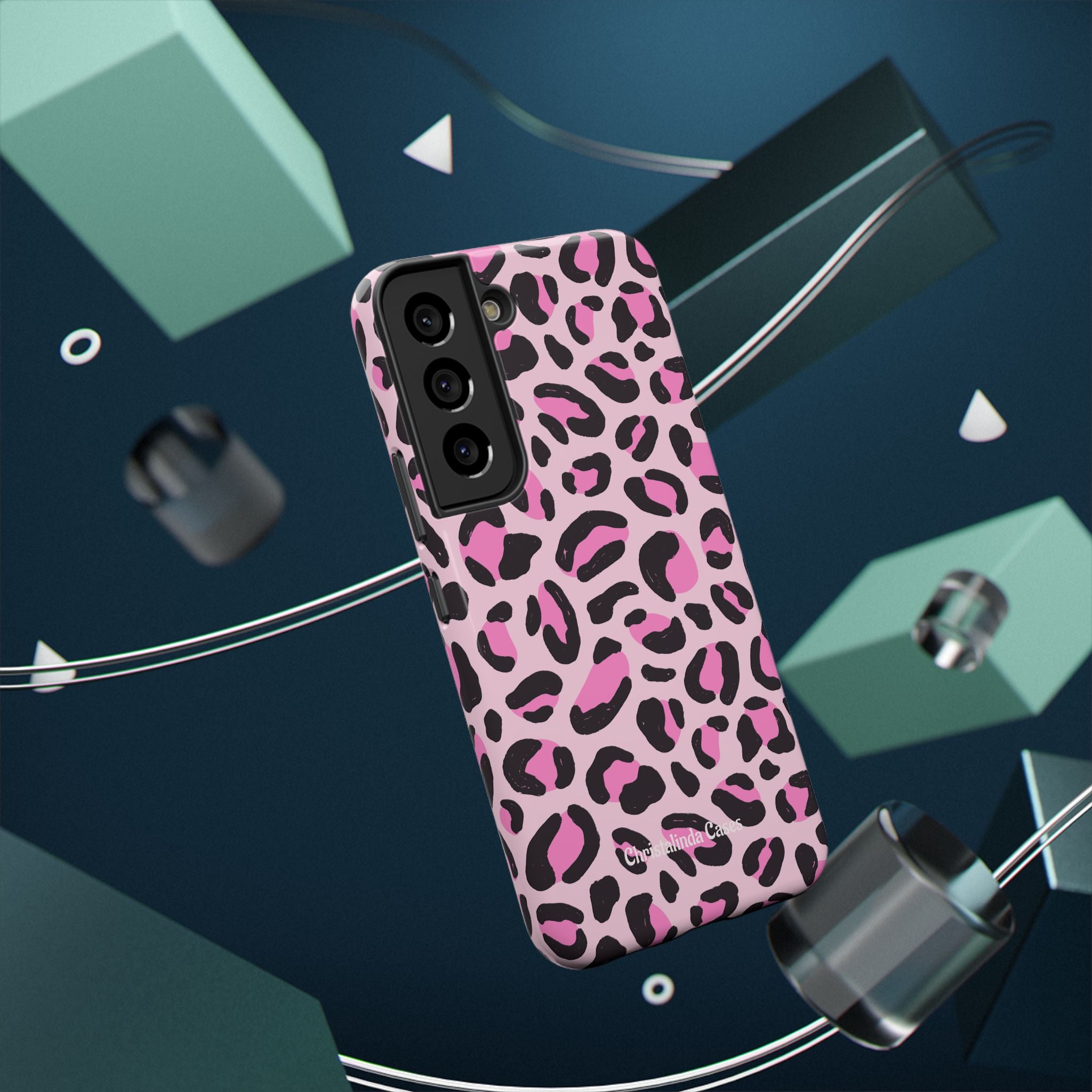 Pink Safari Impact-Resistant MagSafe Phone Case