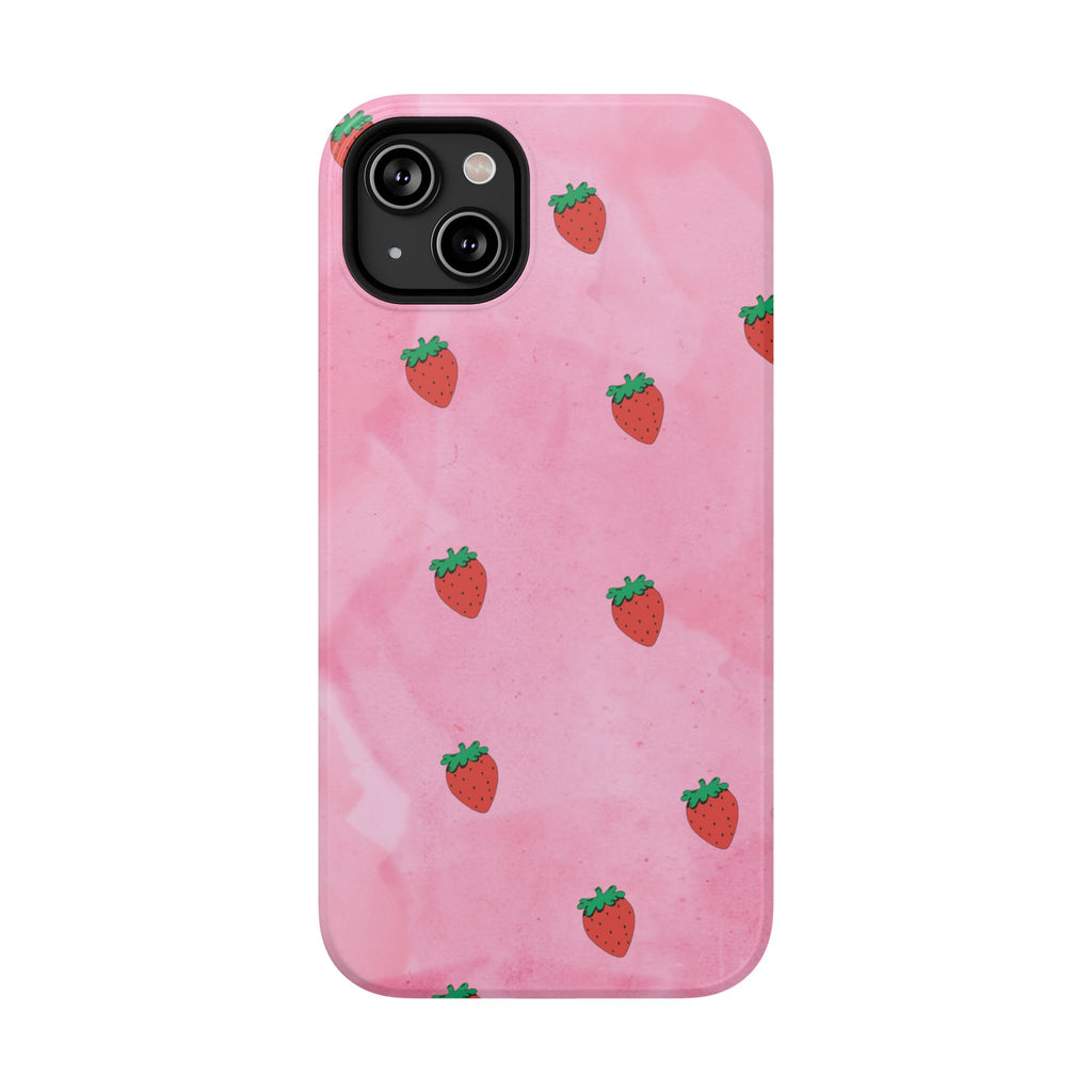 Strawberry Street MagSafe Impact-Resistant Phone Case