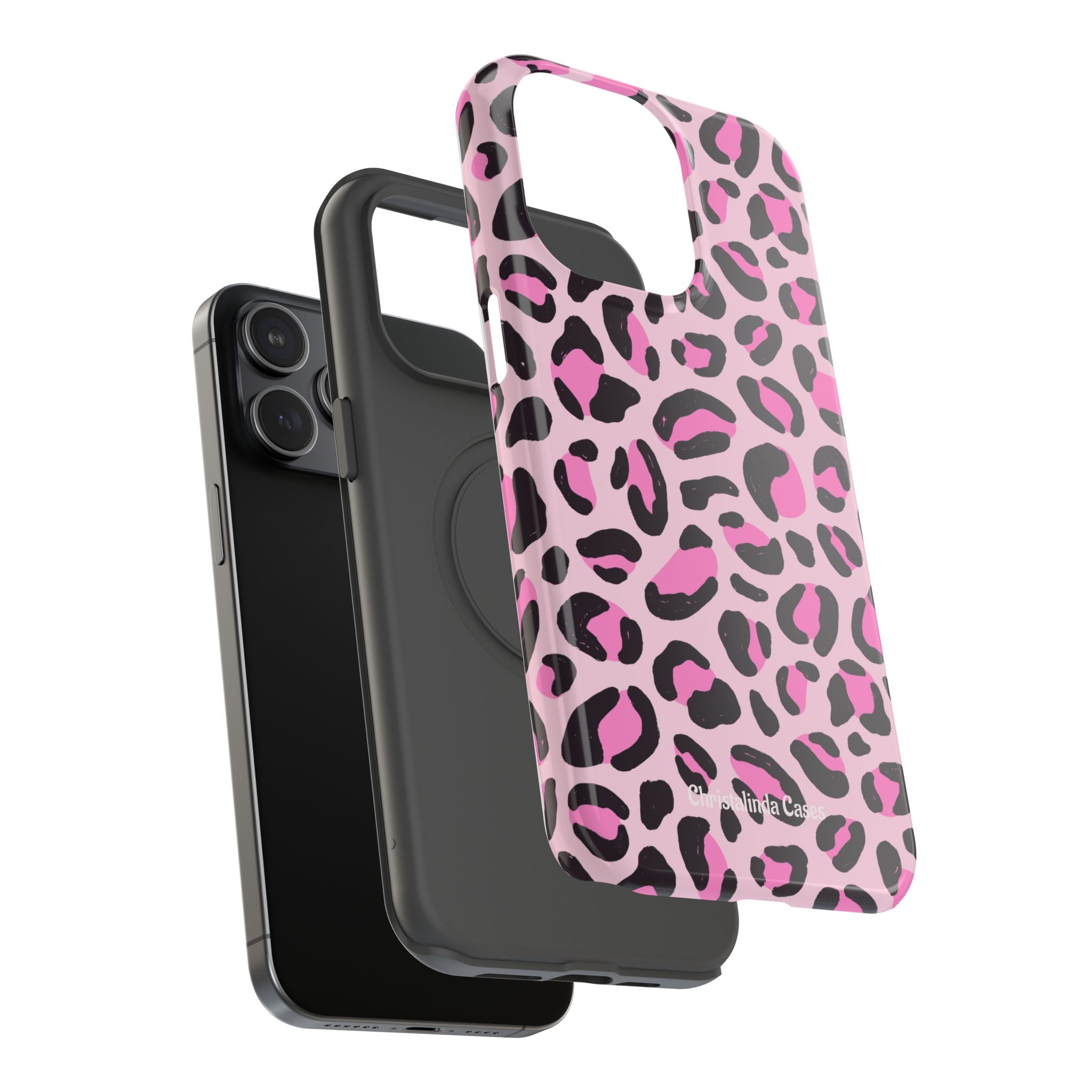 Pink Safari Impact-Resistant MagSafe Phone Case