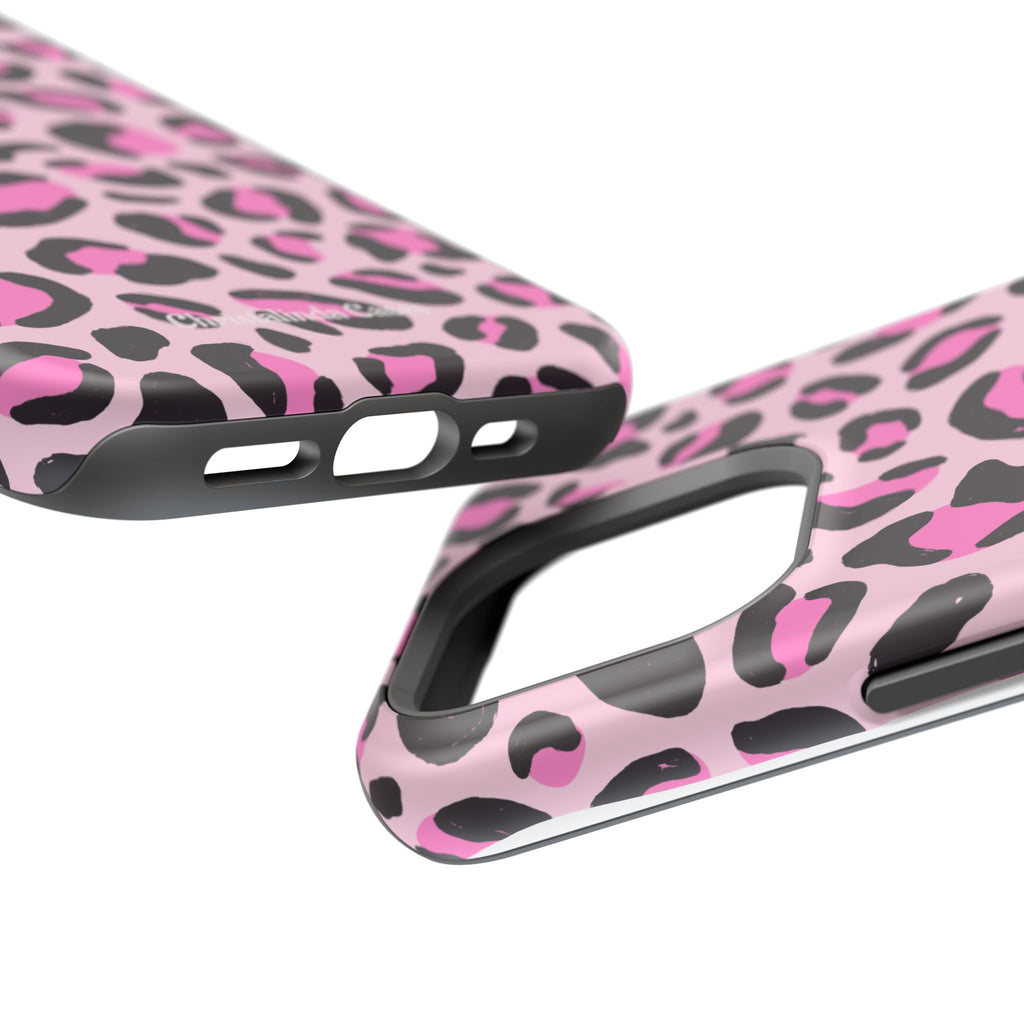 Pink Safari Impact-Resistant MagSafe Phone Case