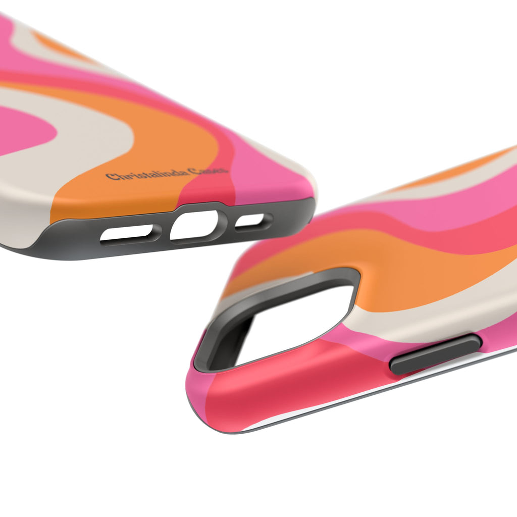 Sunset Sorbet Impact-Resistant MagSafe Phone Case
